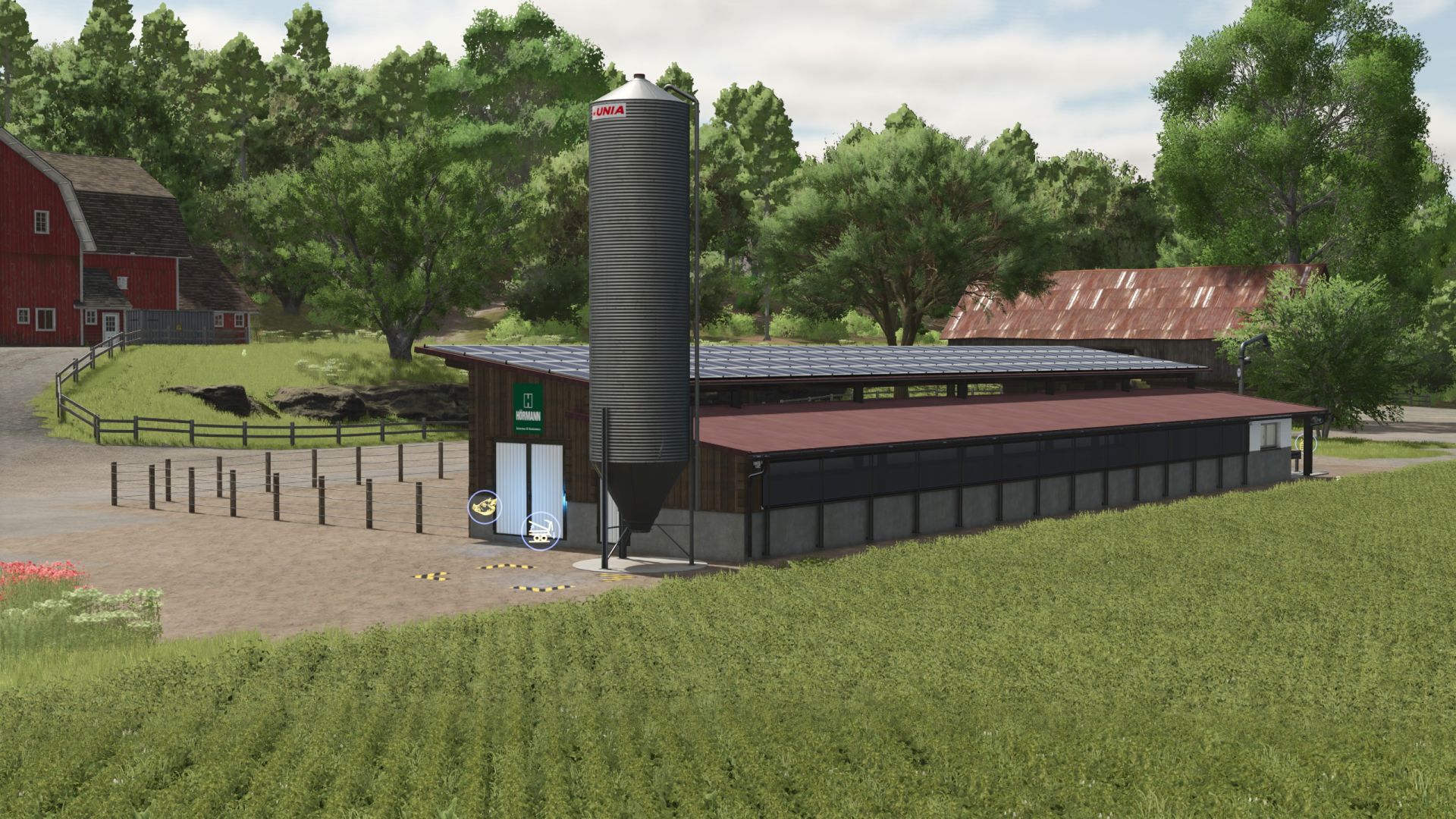 2 porcheries dans un bel aspect bois