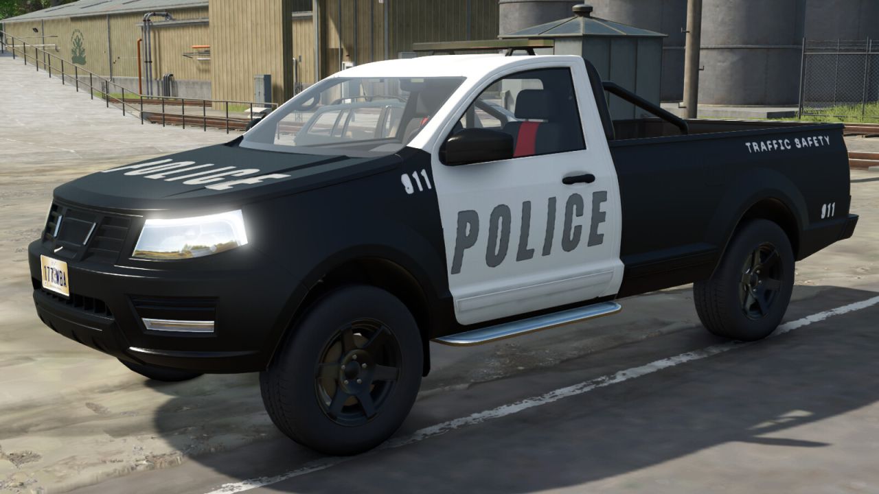 Camioneta policial 2017