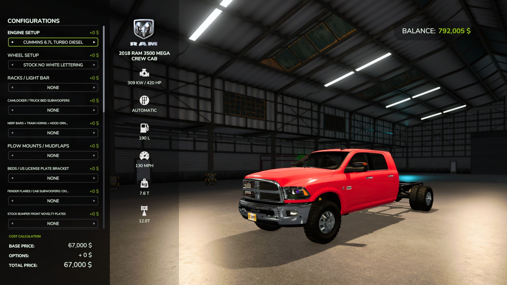 2018 Ram 3500 Mega Crew Cab