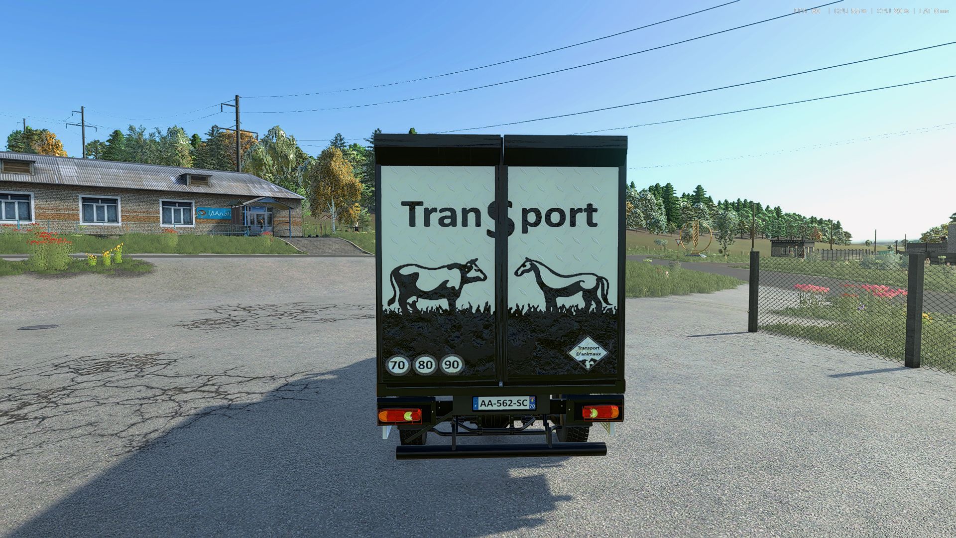 Przyczepa do transportu bydła Renault Master 2018