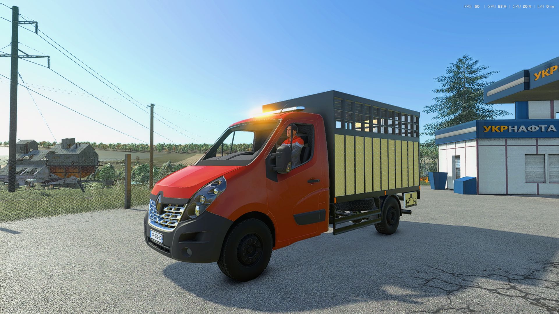Przyczepa do transportu bydła Renault Master 2018