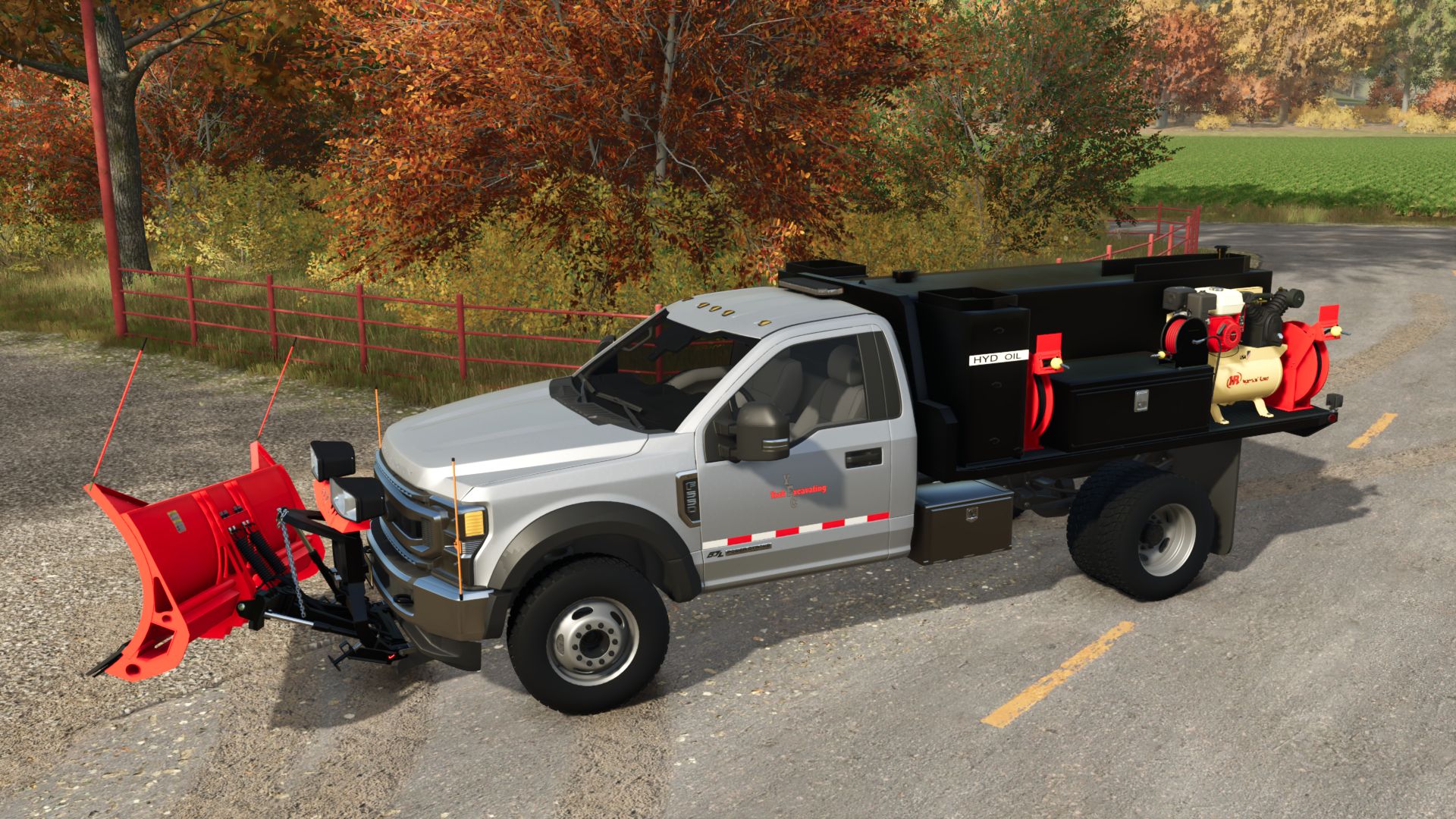 2020 Ford F550 Fuel and Lube