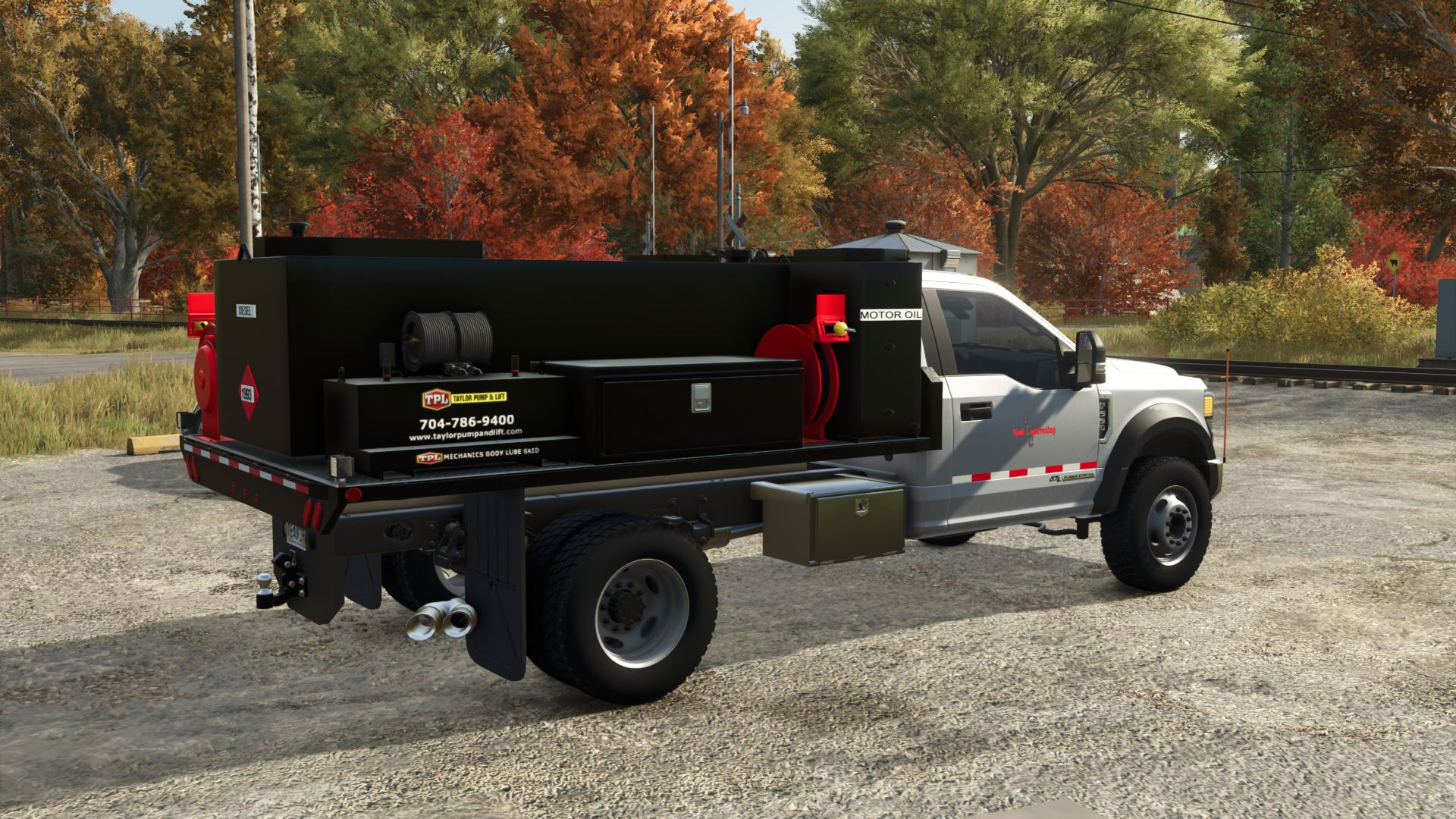 2020 Ford F550 Fuel and Lube