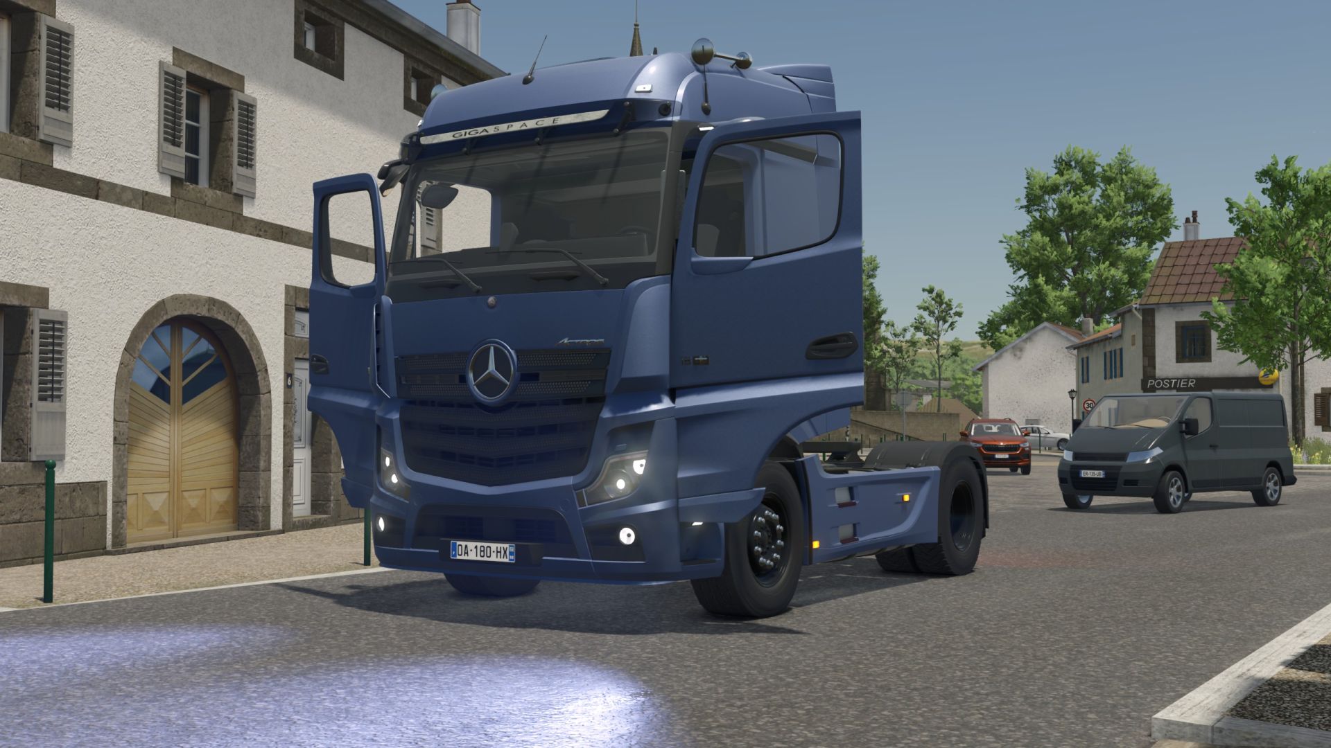 New Ray Camion Da Collezione Scala 1:43, Mercedes Actros Repsol Honda 2017