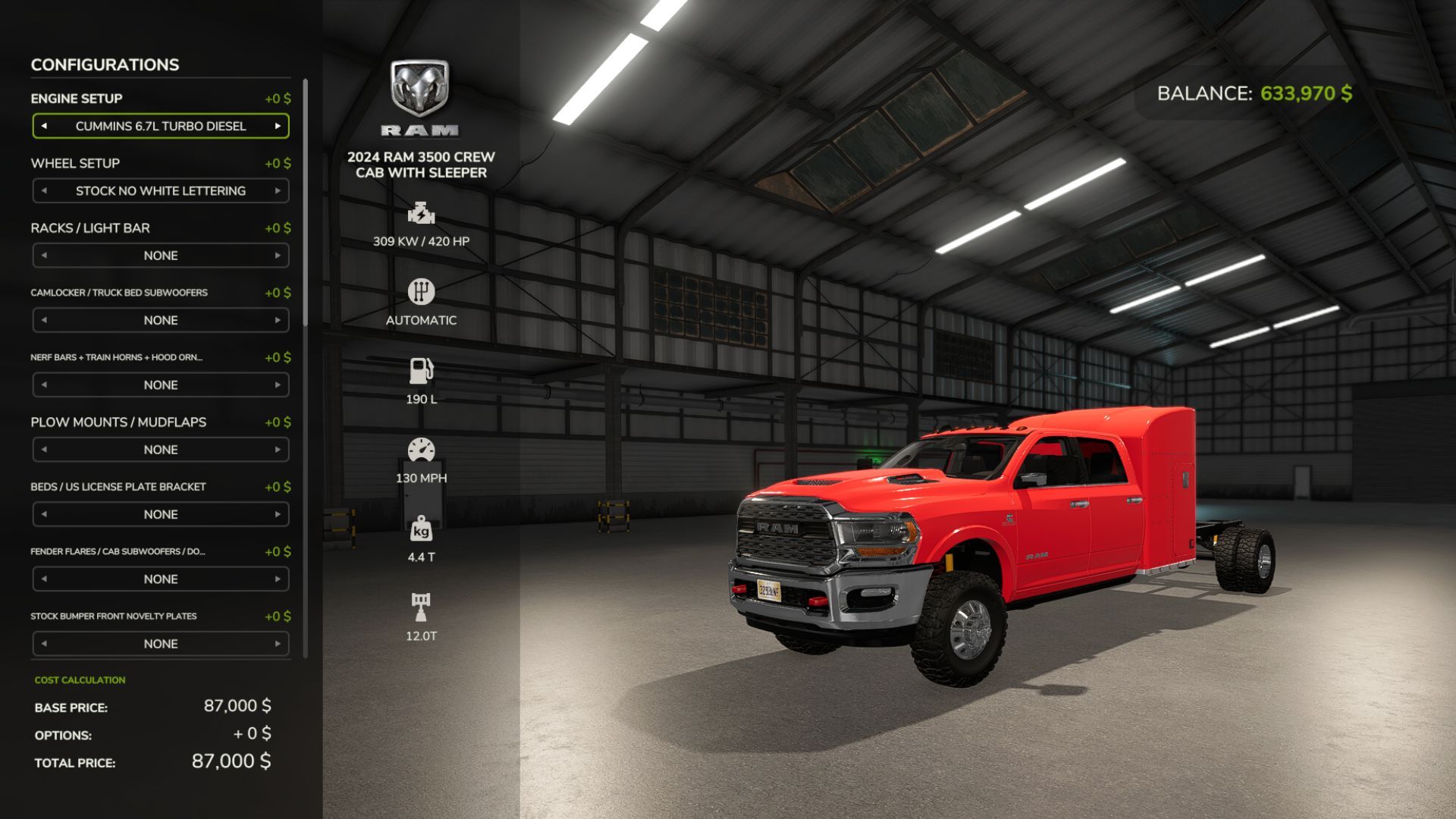 2024 Ram 3500 CrewCab With Sleeper