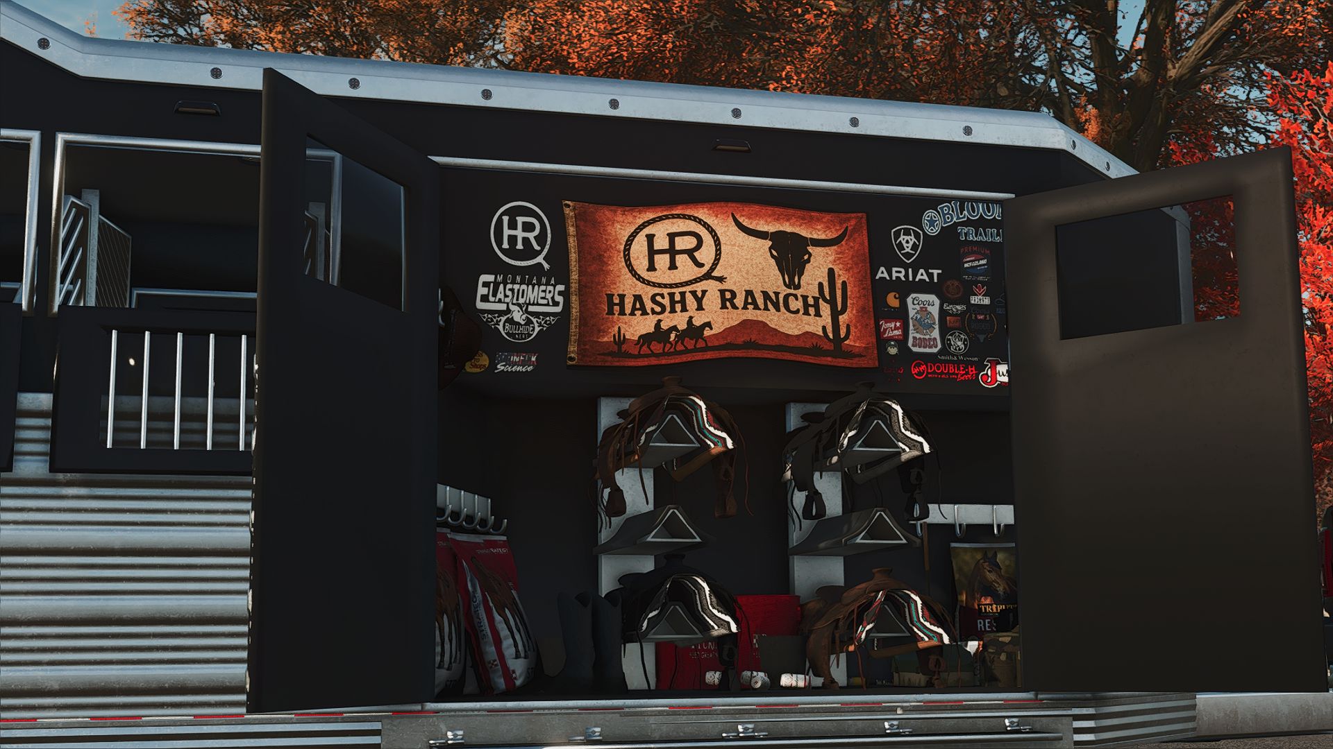 Прицеп с бампером Bloomer 5 Horse 2025 года выпуска