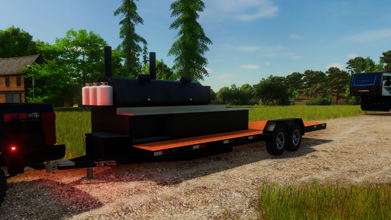 2026 TNF przyczepa wędzarnia BBQ