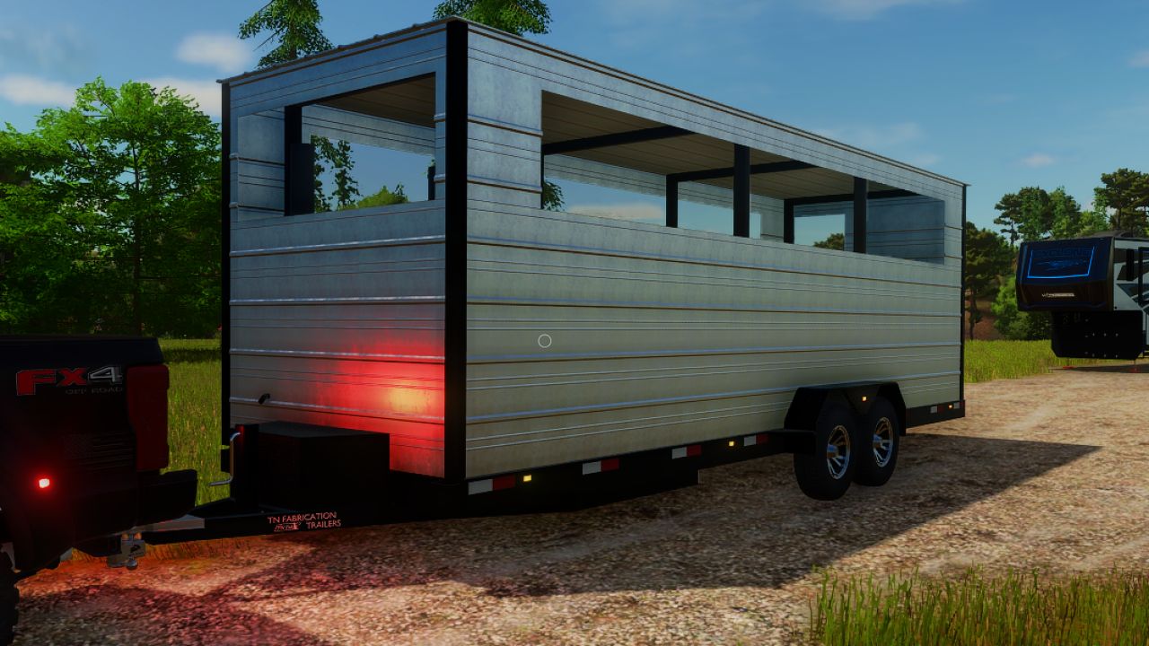 2026 TNF BBQ Pit Smoker Trailer