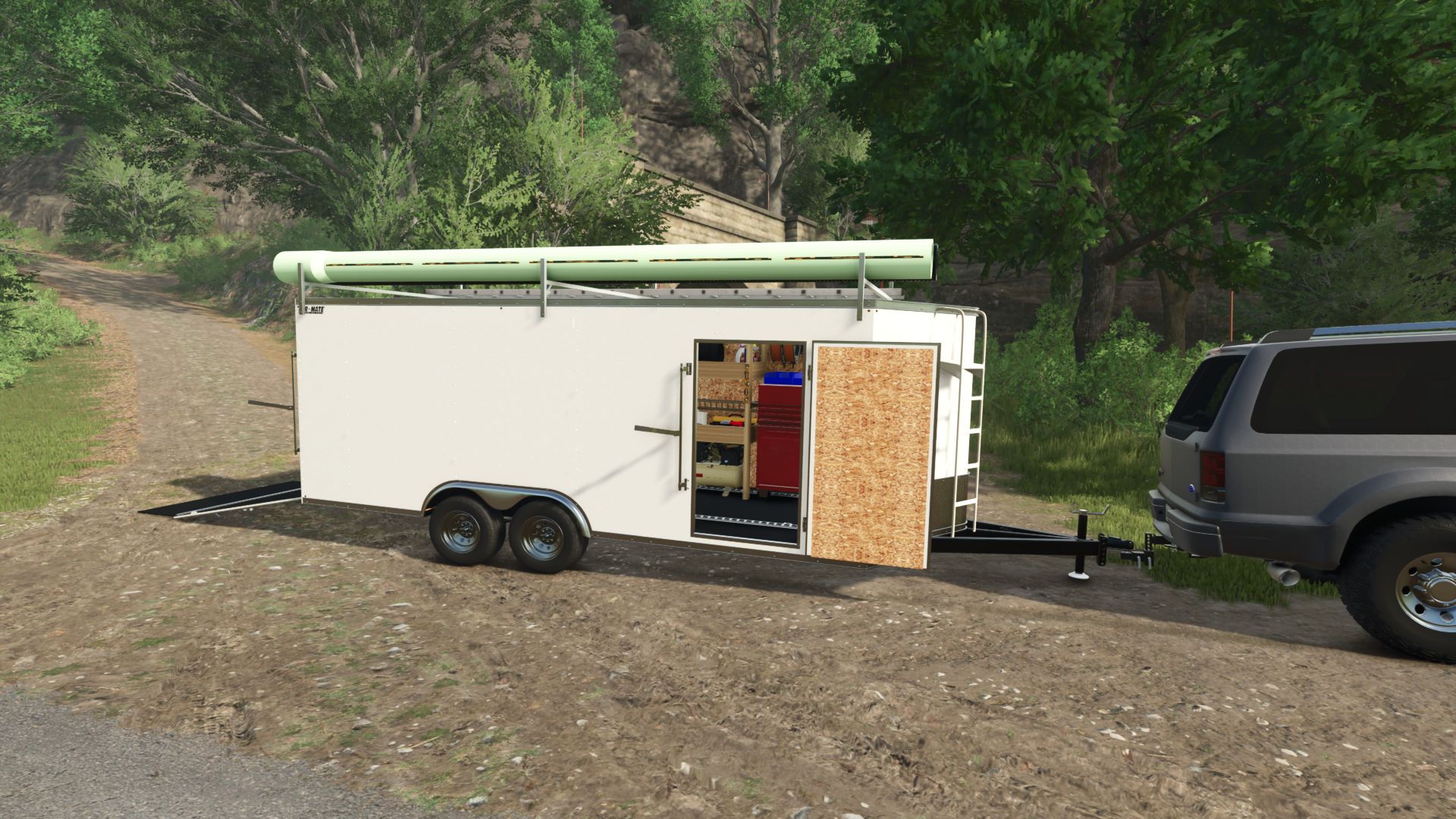 20ft kapalı fragman