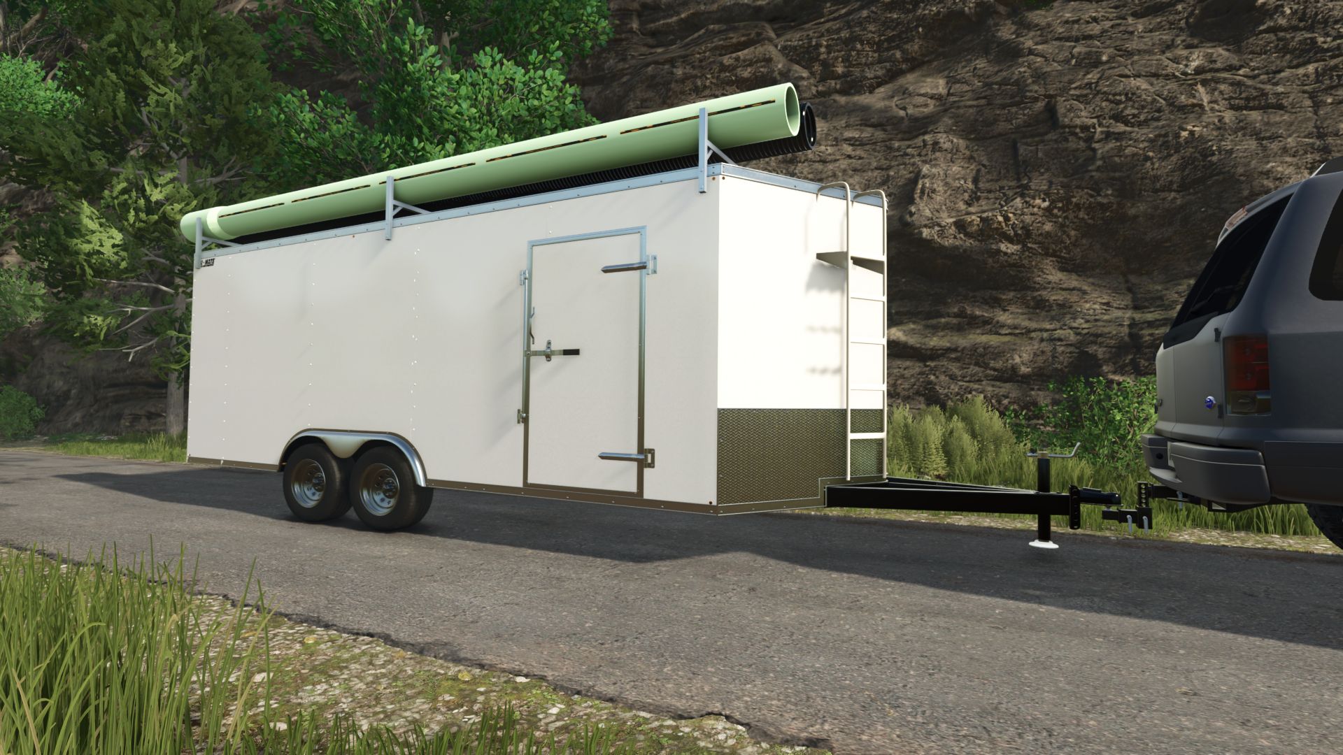 20ft kapalı fragman