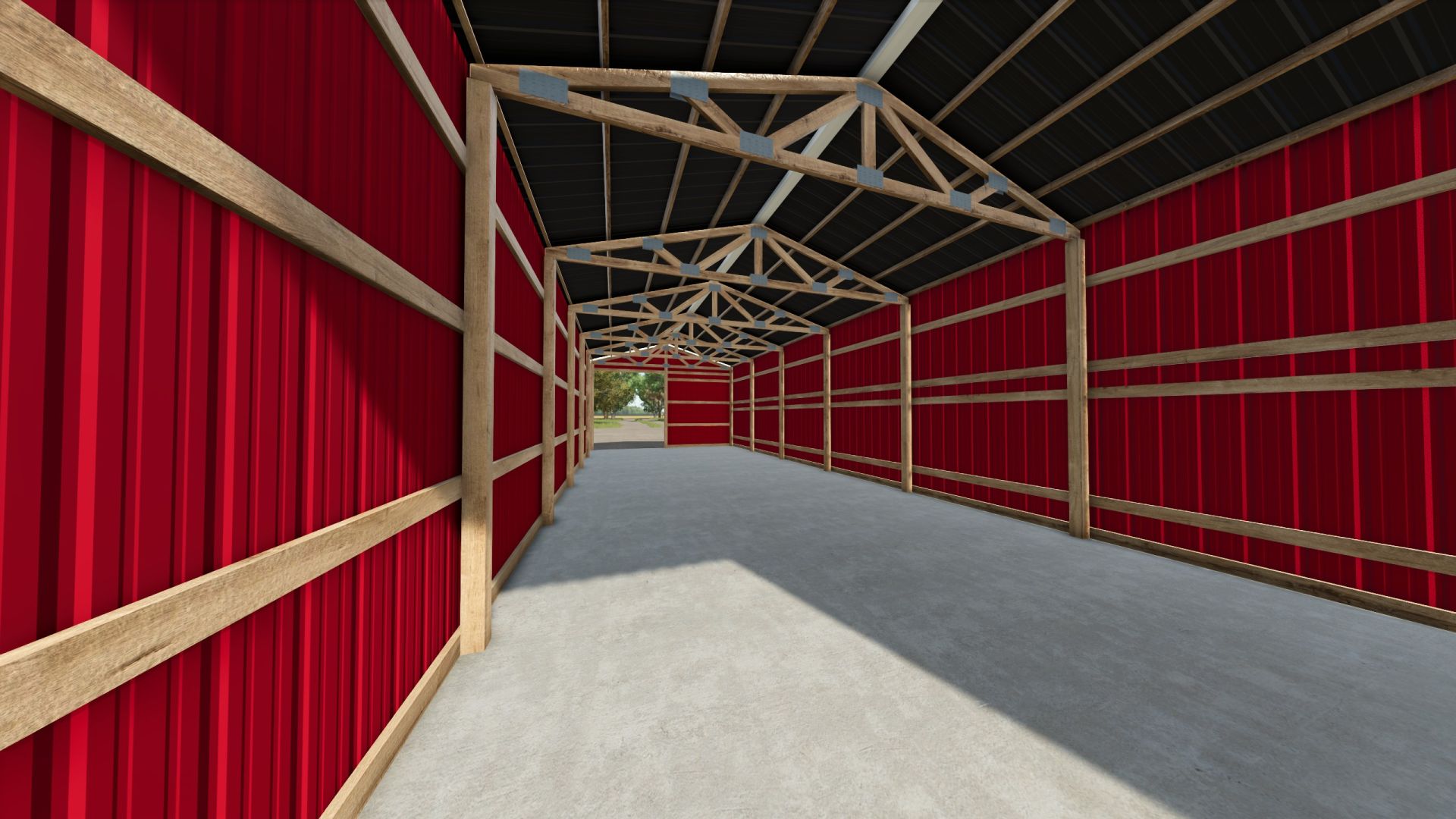 24x50 Drive Through Shed
