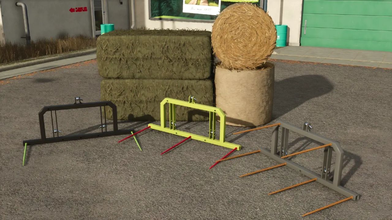3 point Bale Spike