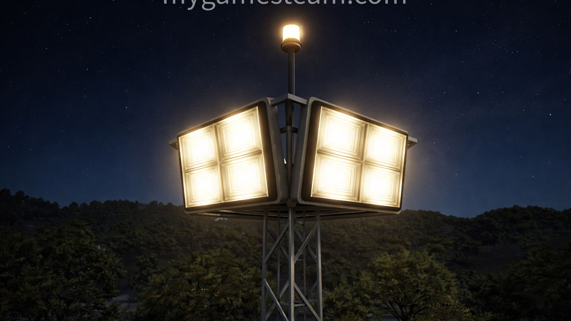 Światło powodziowe 360°