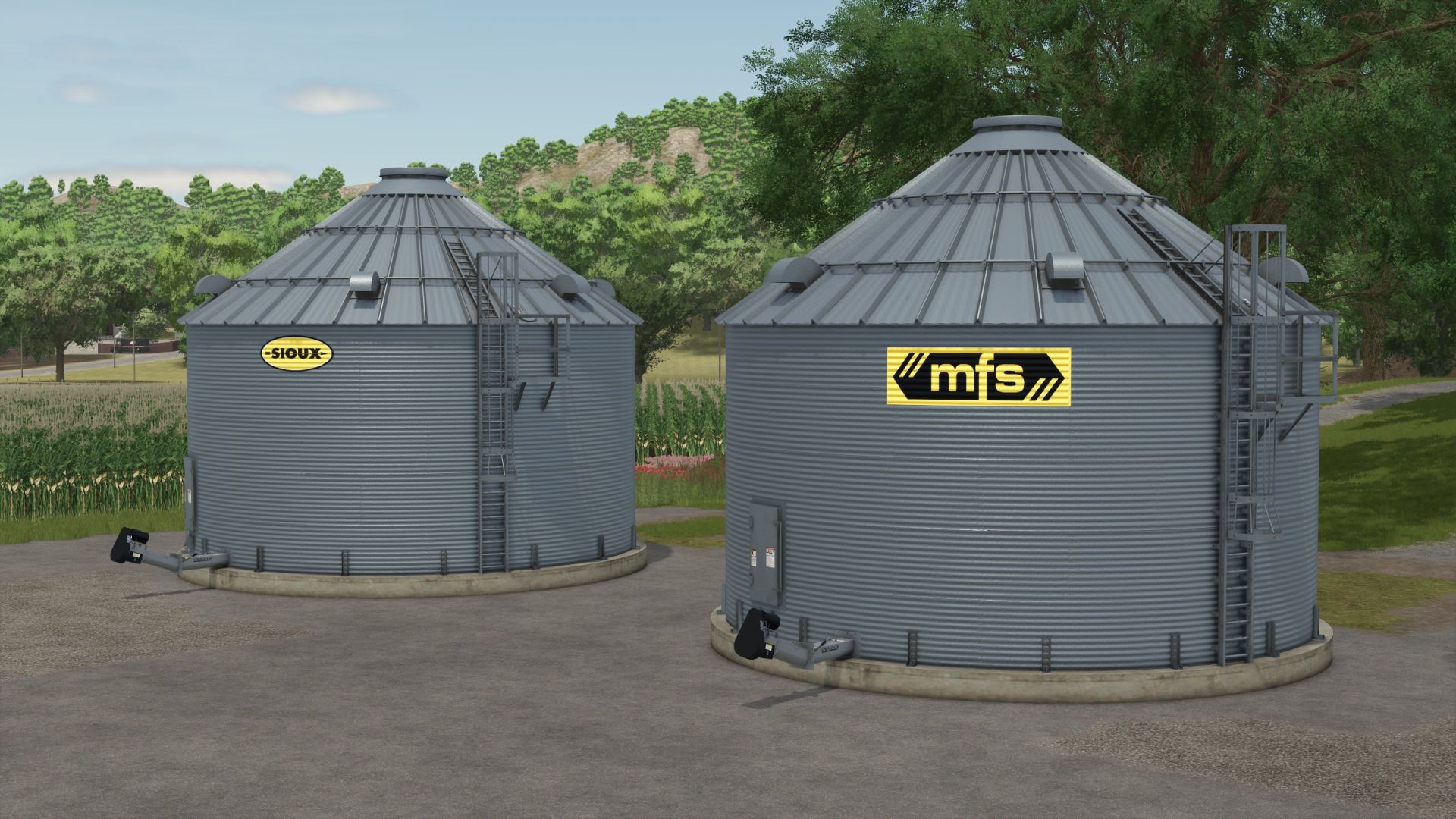 36FT Grain Bins