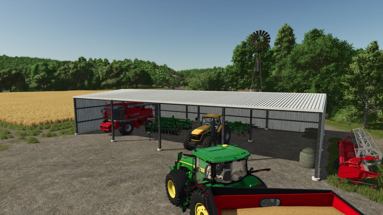 4 Bay Shed