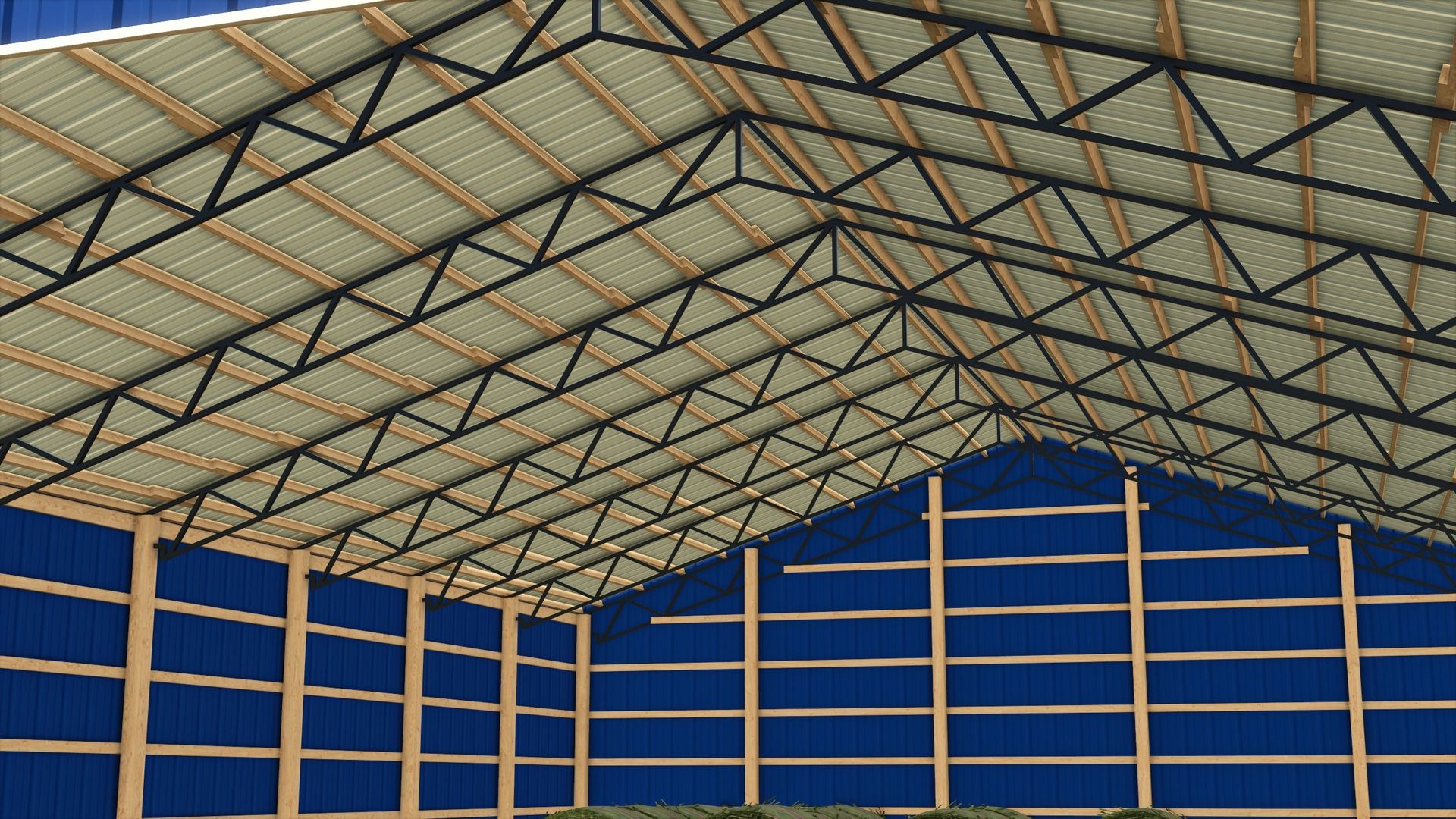 Capannone per fieno 40x64