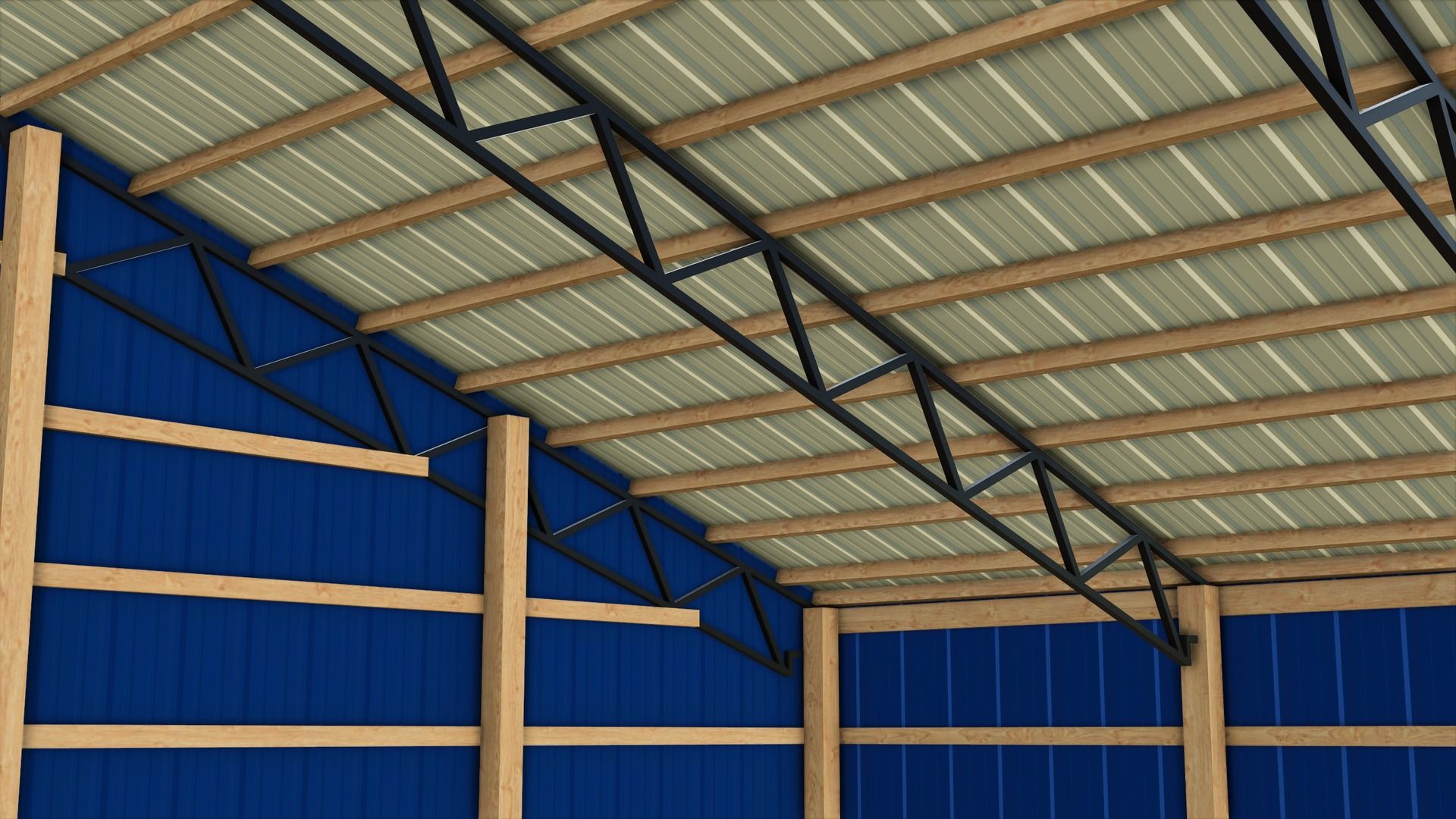 Capannone per fieno 40x64