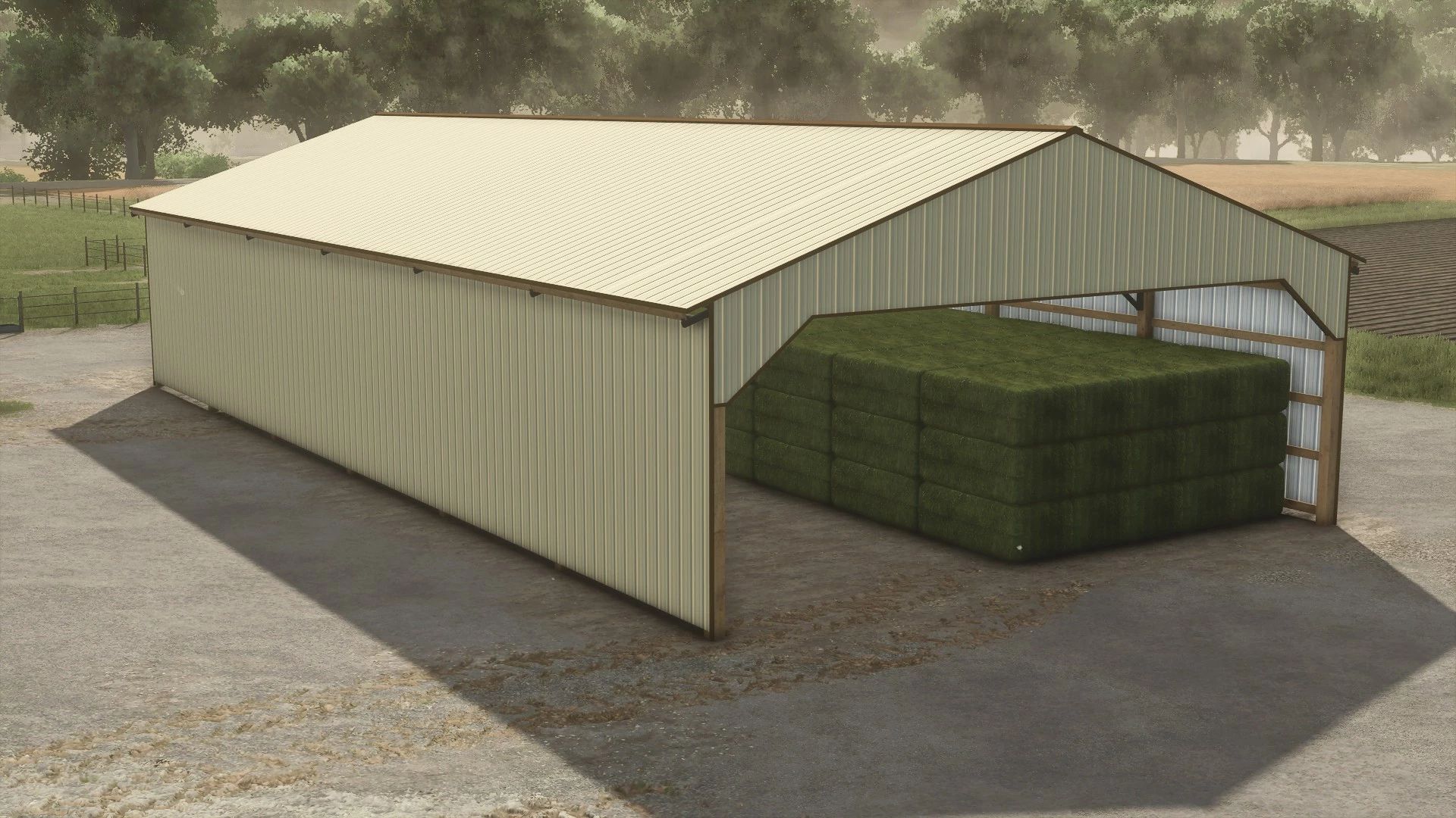 Cobertizo para heno 40x84