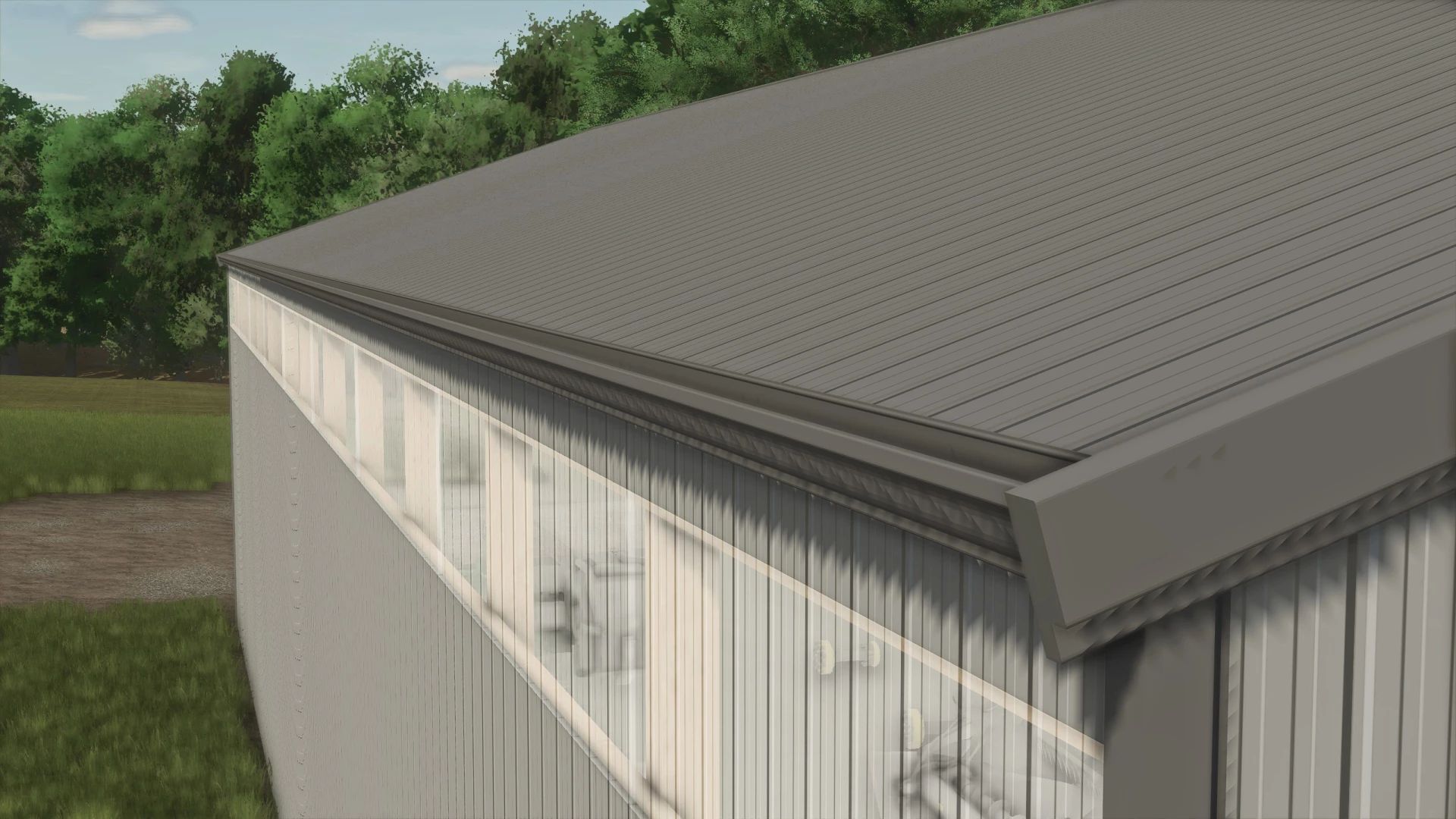 40x97 Open End Shed