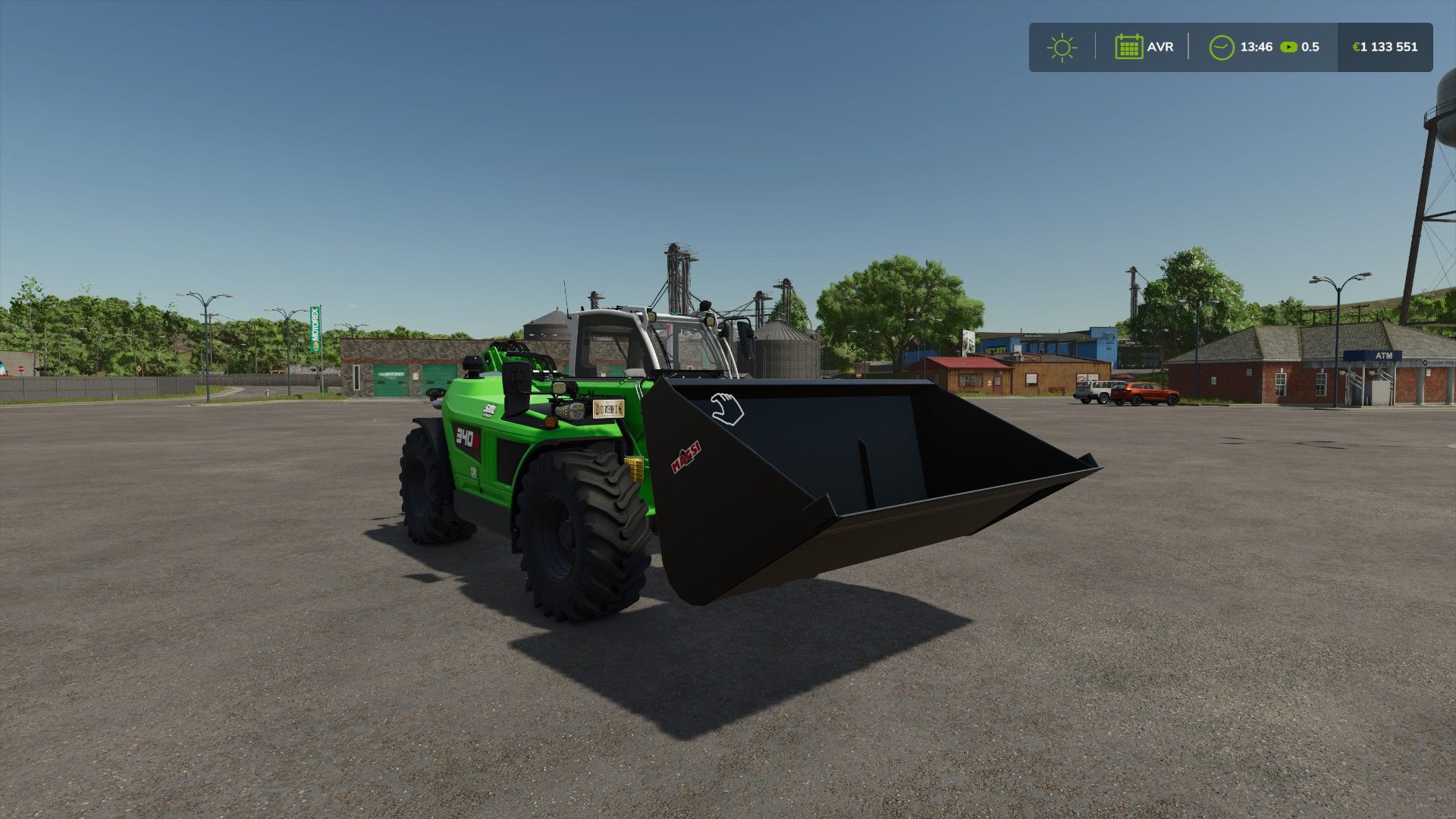 50,000 L bucket for telescopic handlers