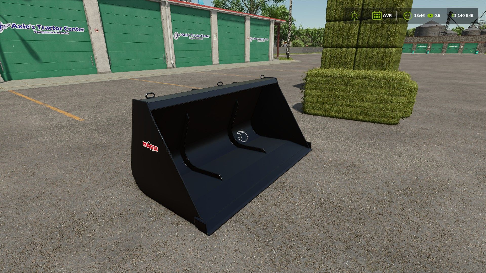 50,000 L bucket for telescopic handlers