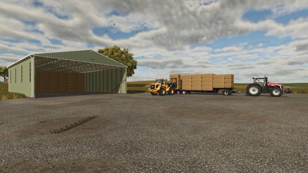60x80 Bale Storage