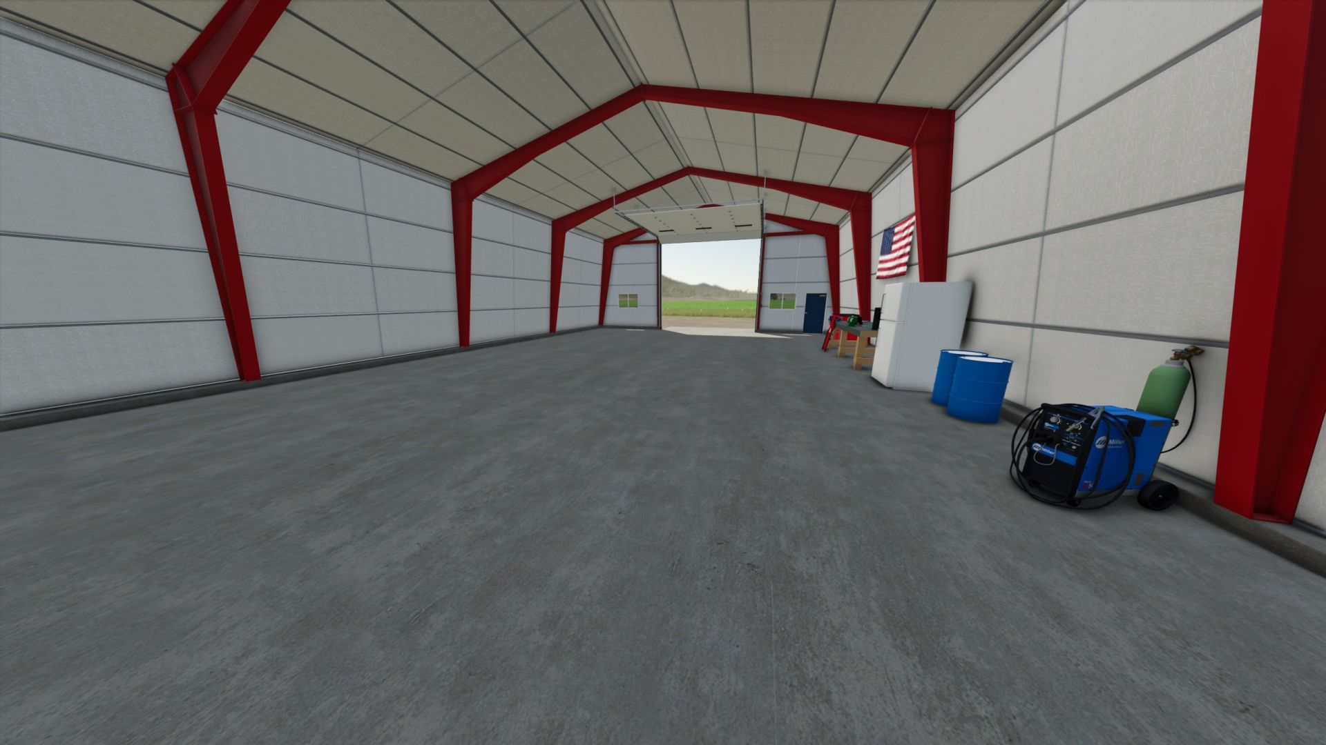 68x45 Metal Frame Shop
