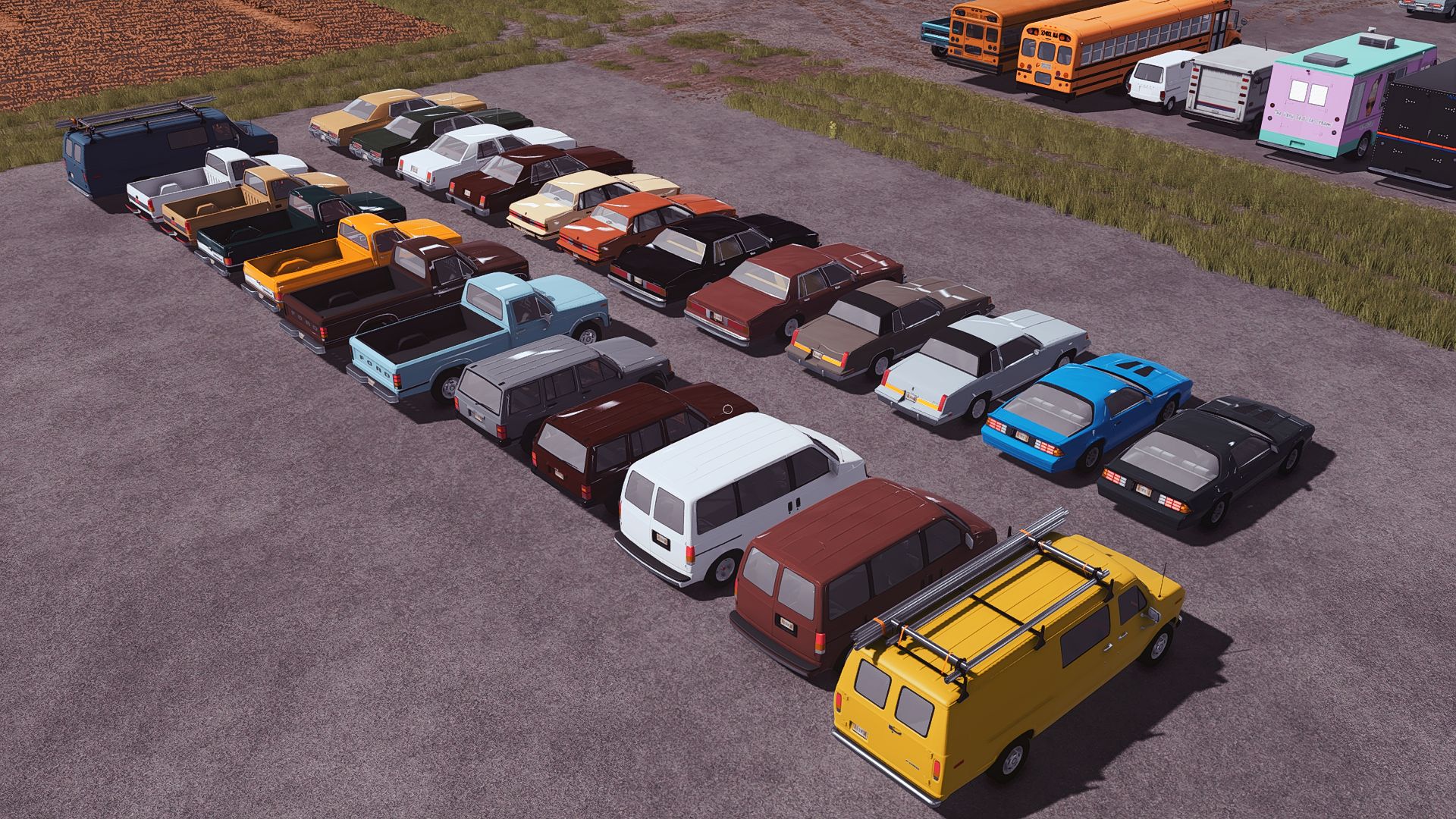 80's US Placeable Vehicles