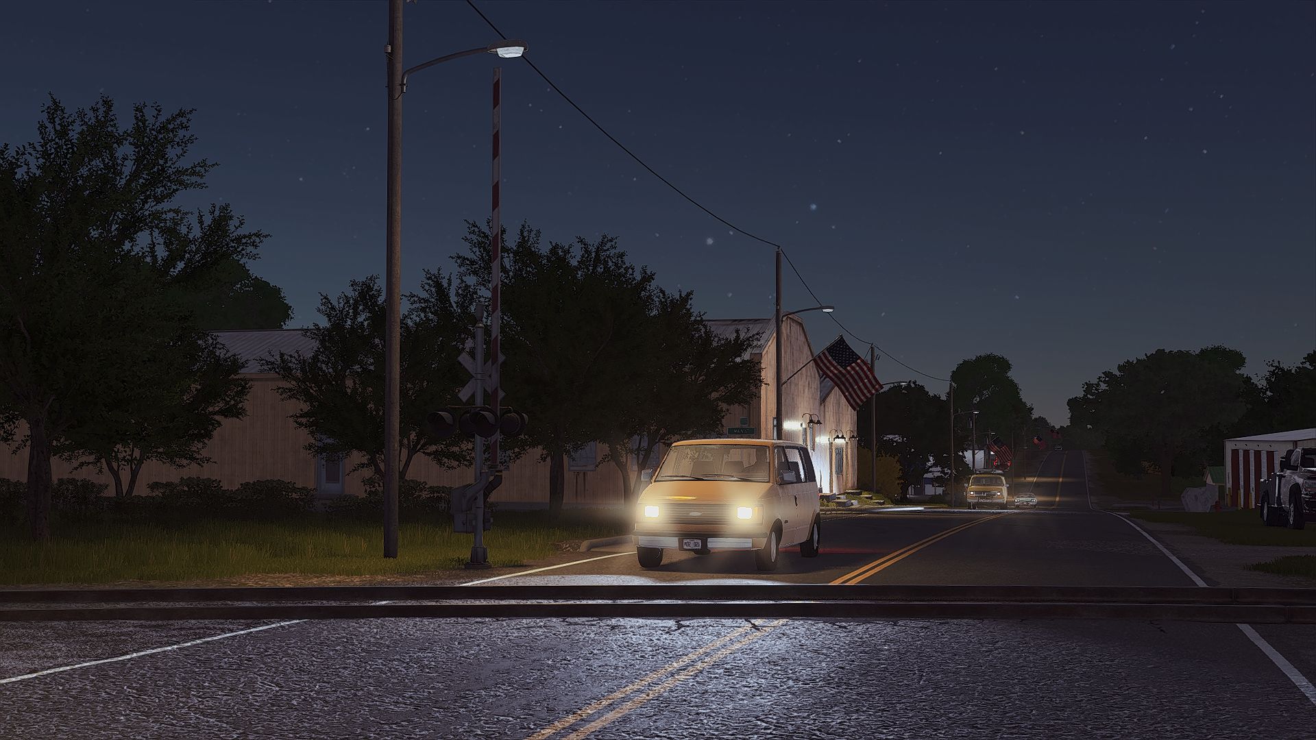 Пакет дорожного движения США 80-х годов (Prefab)