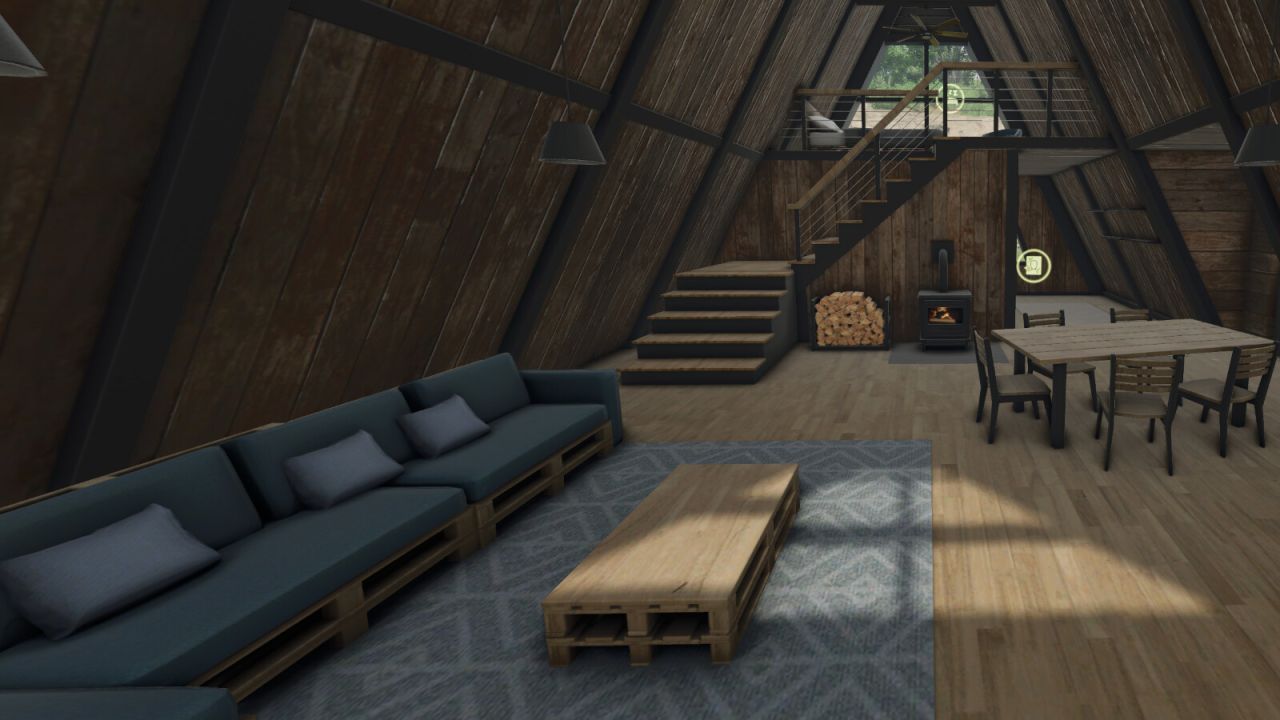 Cabine de cadre en A