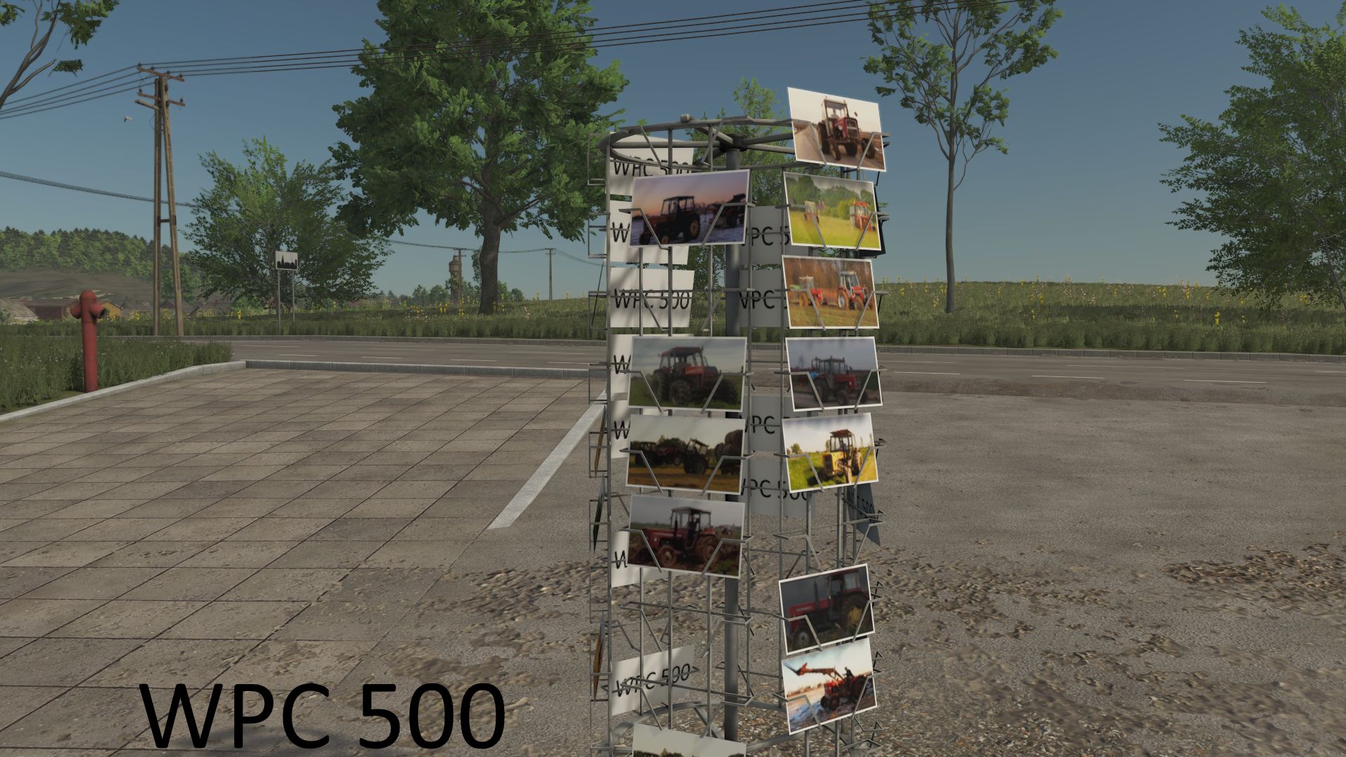 A pack of memory postcards
