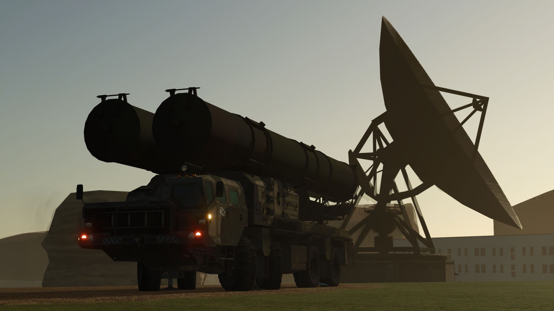 A-222 “Bereg-B” ballistisch raketsysteem