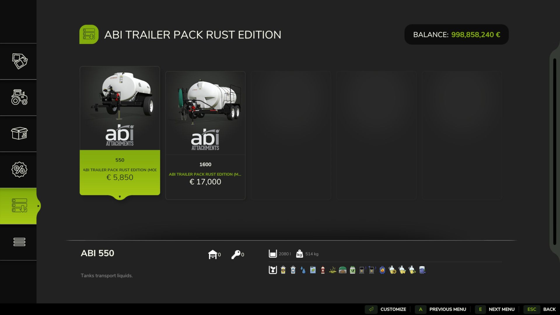 ABI Trailer Pack Rust Edition