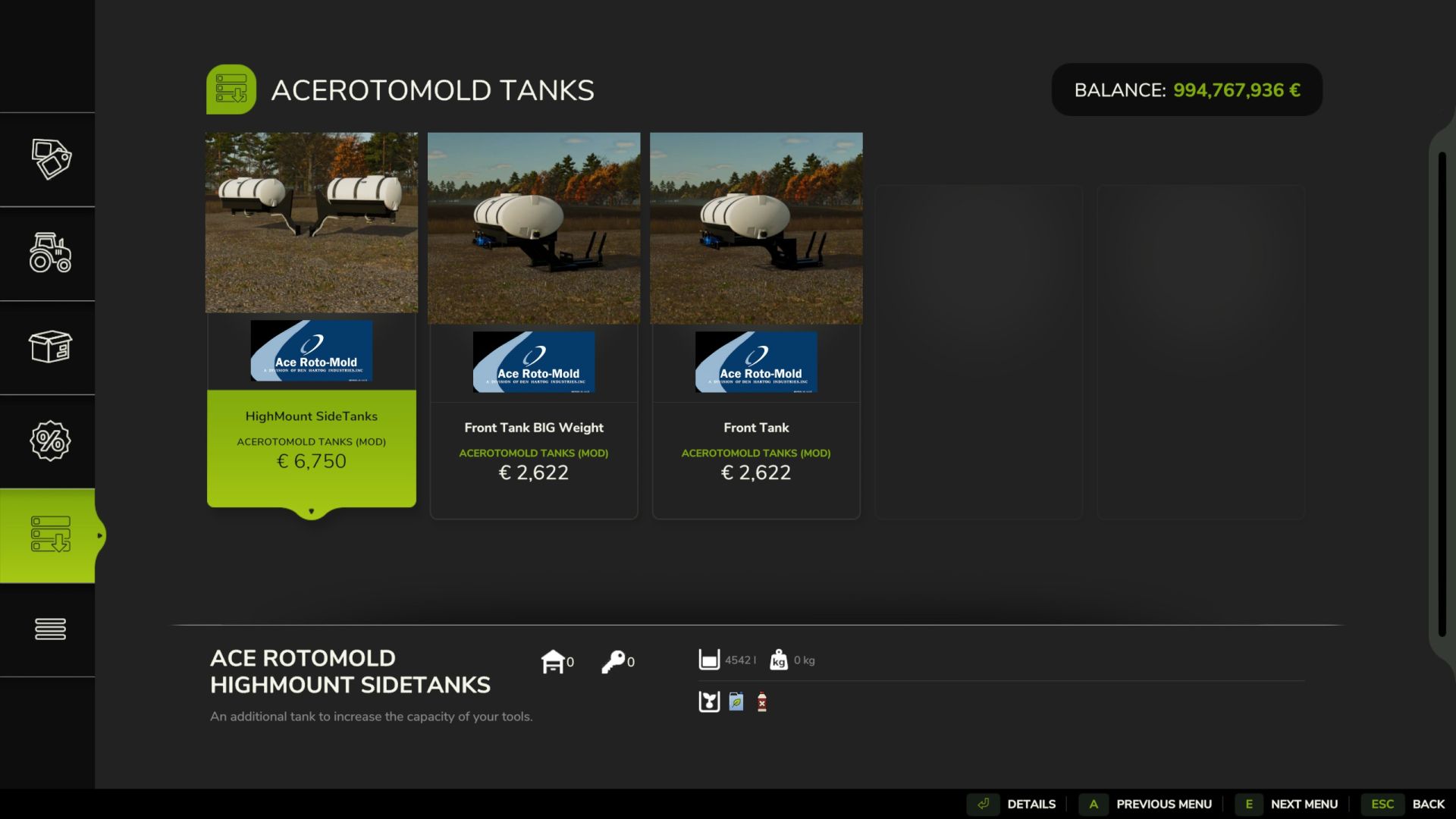 AceRotoMold-Танки