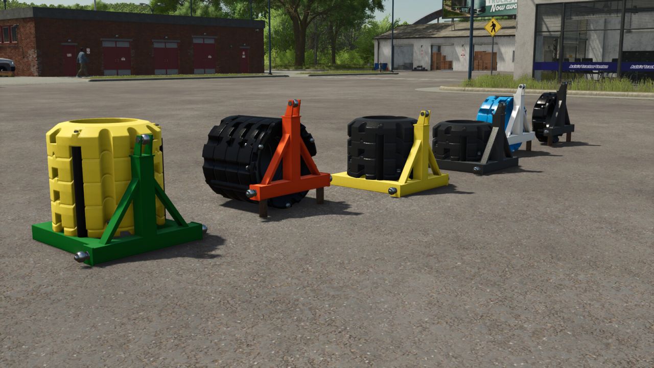 Adapted 3-Point Weights