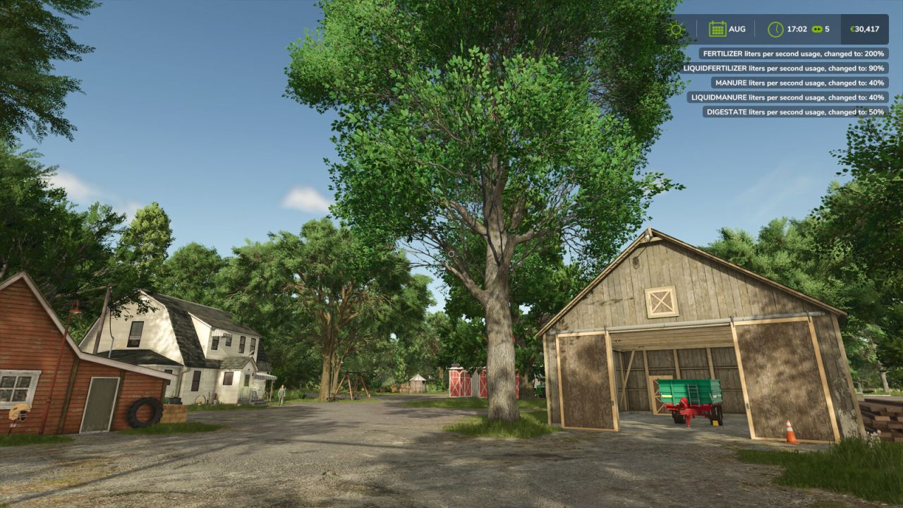 Adjust Spray Levels