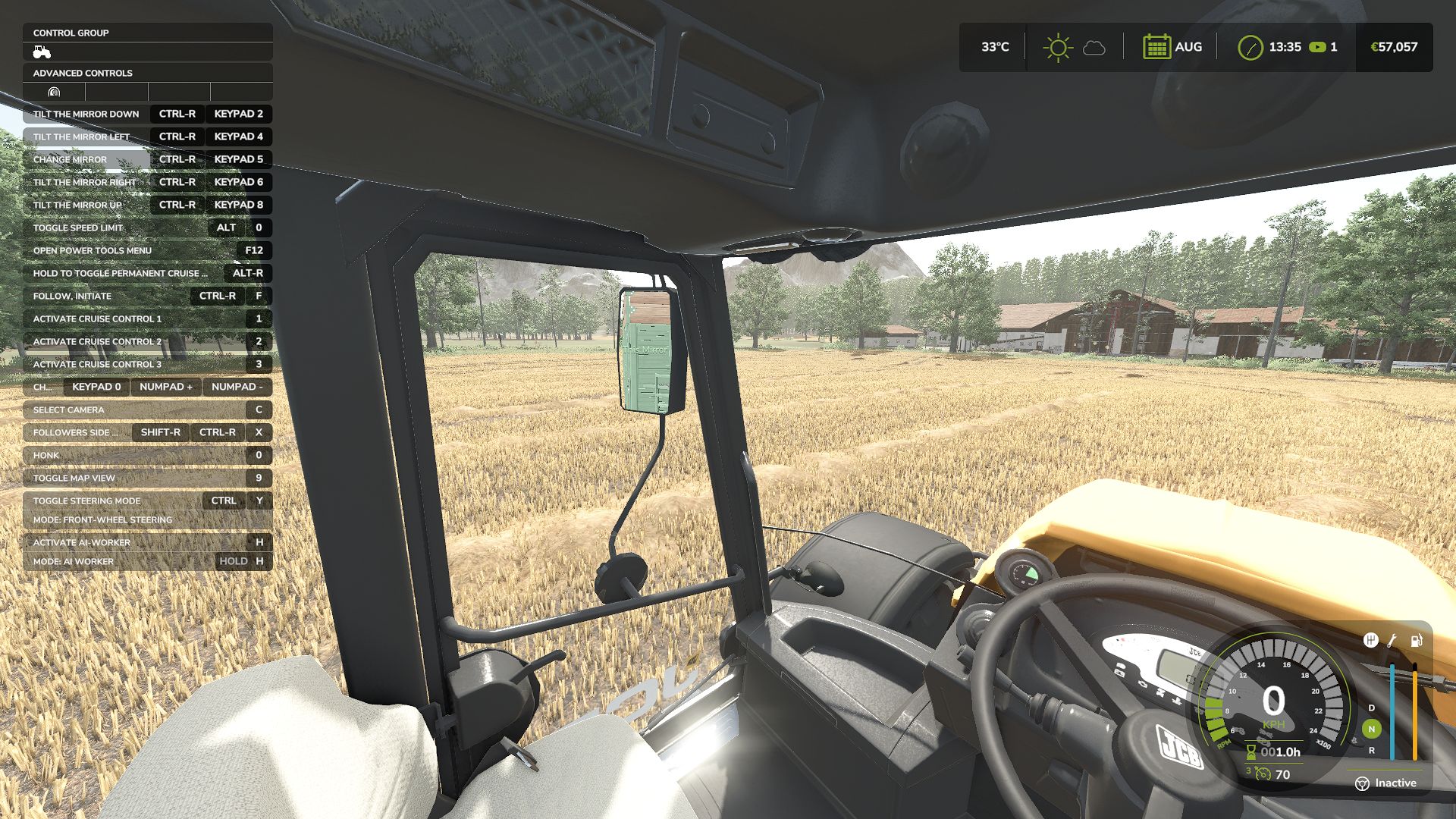 Adjustable Mirrors