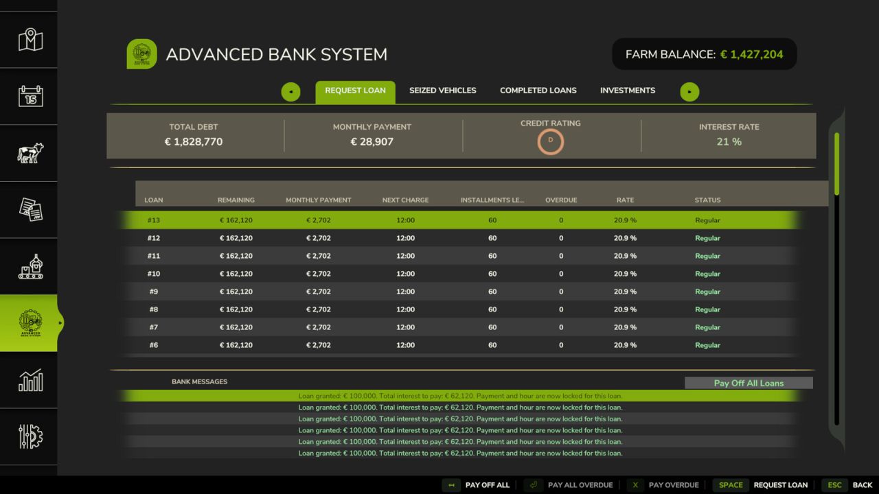 Zaawansowany system bankowy