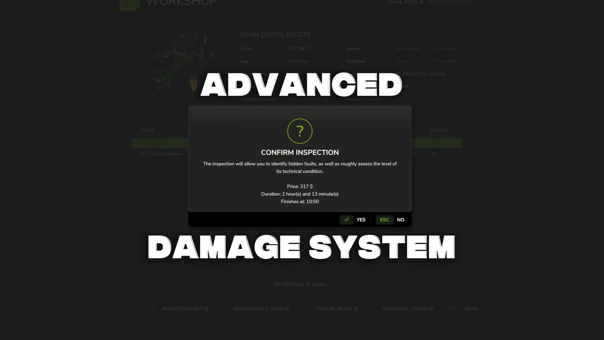 Advanced Damage System