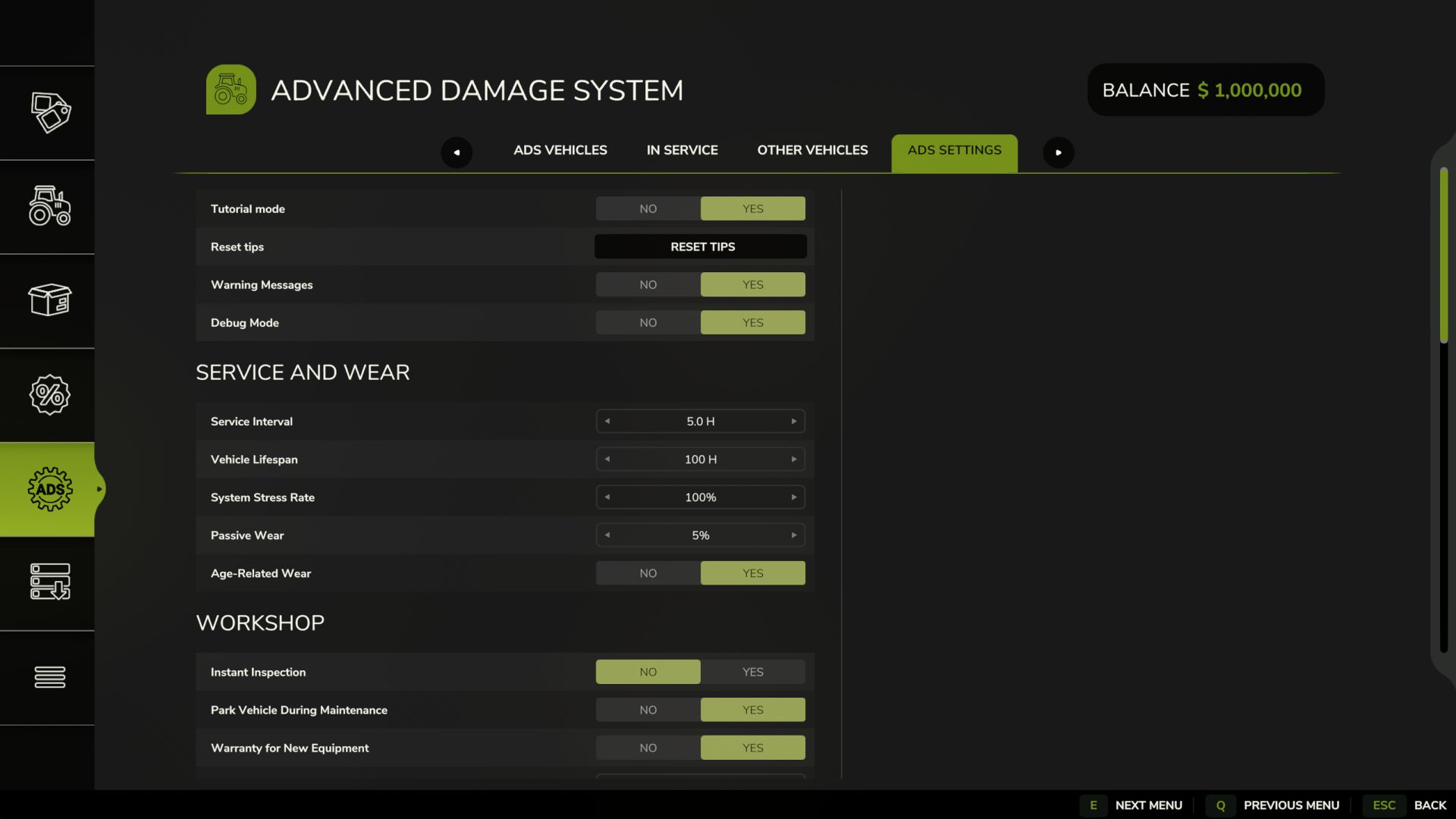 Advanced Damage System