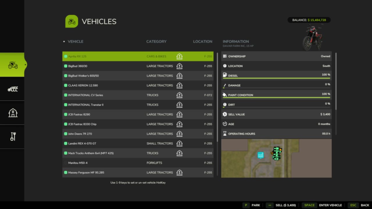 Geavanceerde boerderijmanager