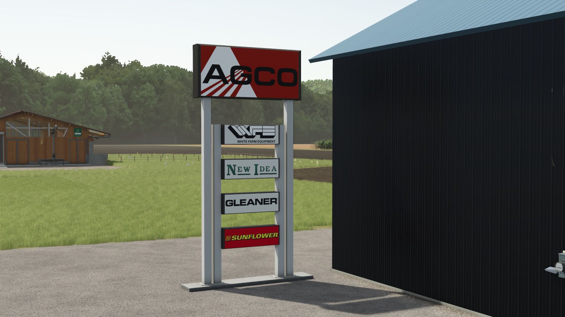 AGCO dealer sign