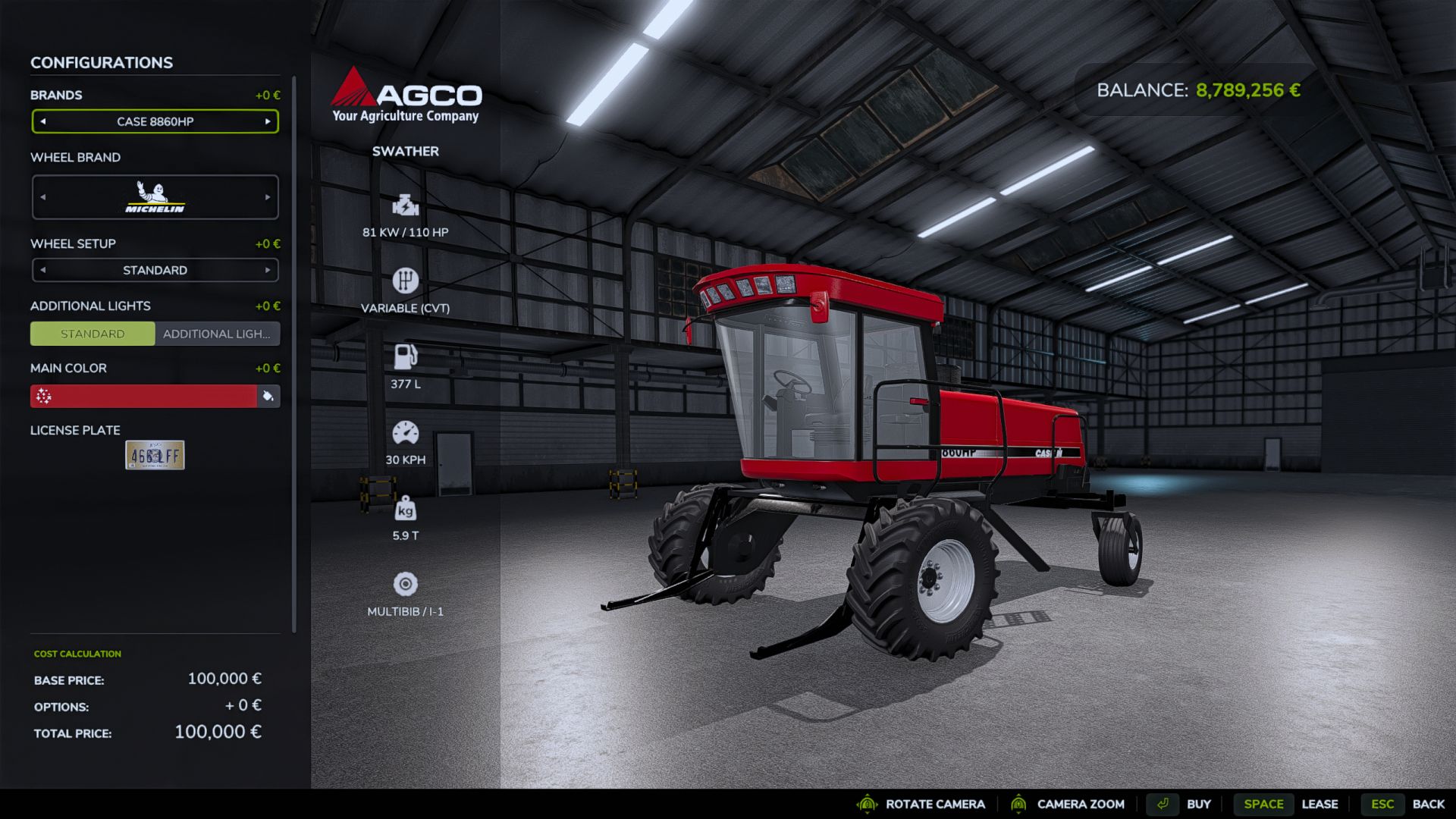 AGCO Swather Pack