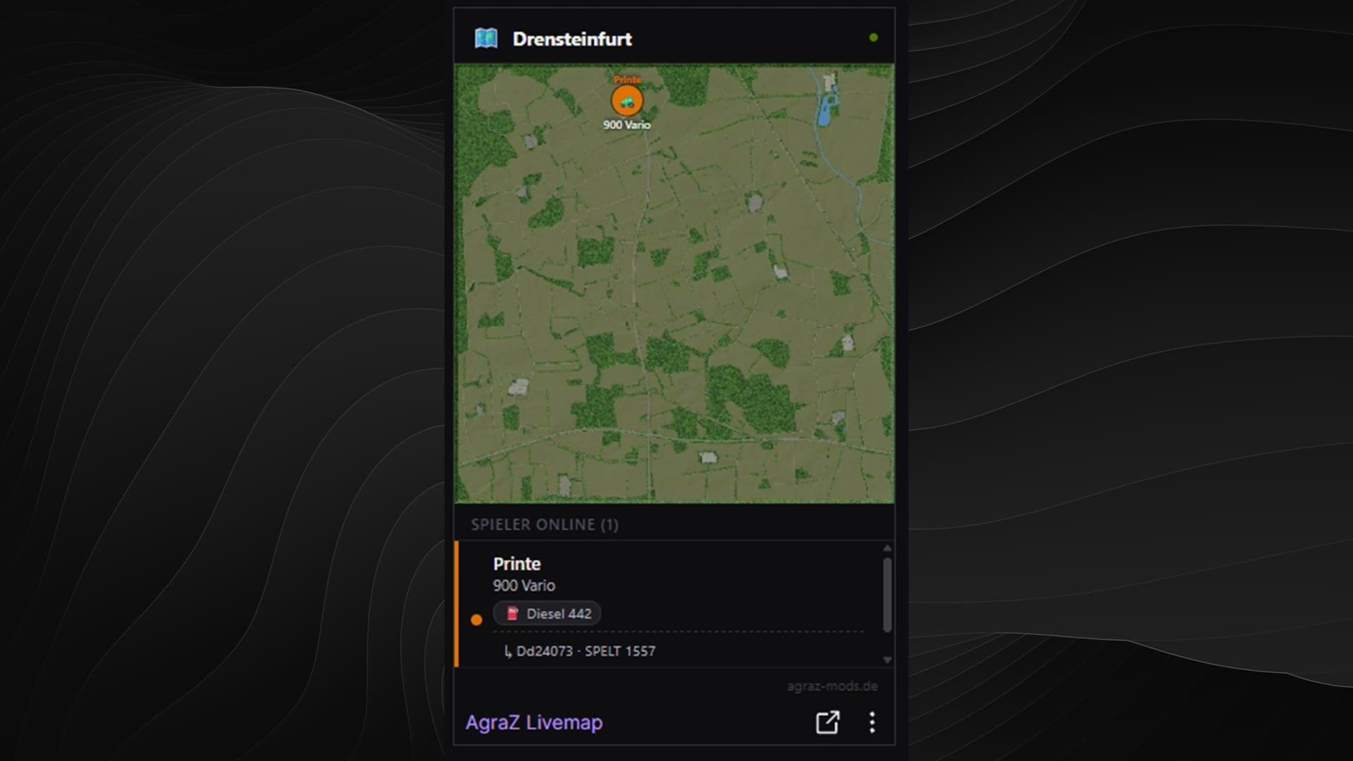 AgraZ Livemap Extension