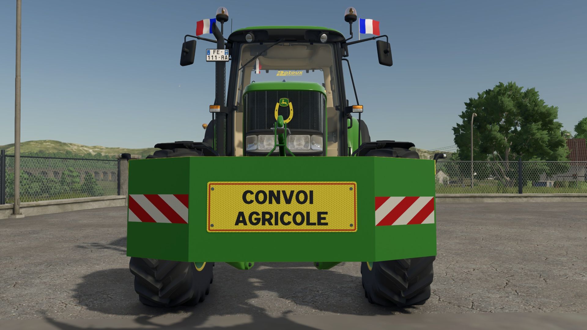 Panneau convoi agricole (Prefab)