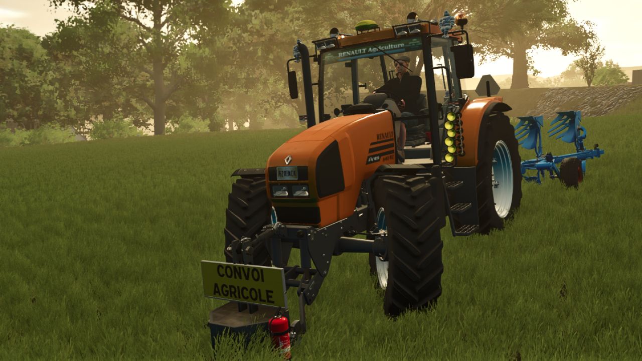 Panneau Convoi Agricole (Prefab)