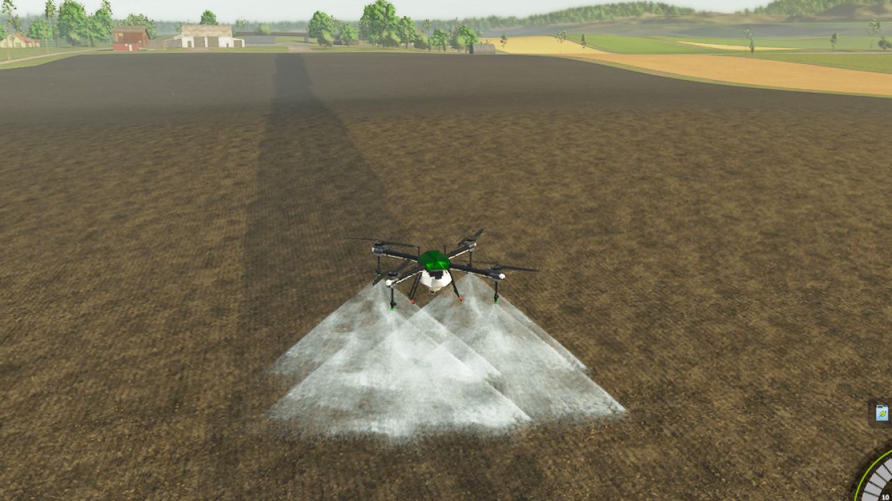 Dron rolniczy dla uprawy winorośli