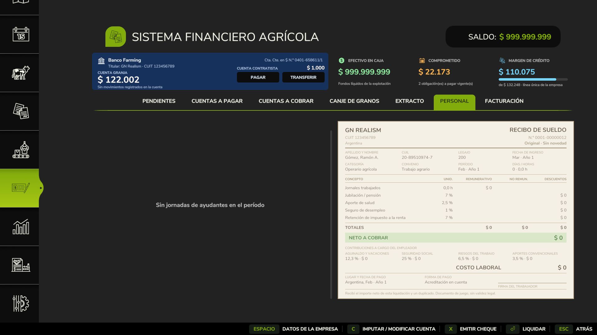 Agricultural Financial System