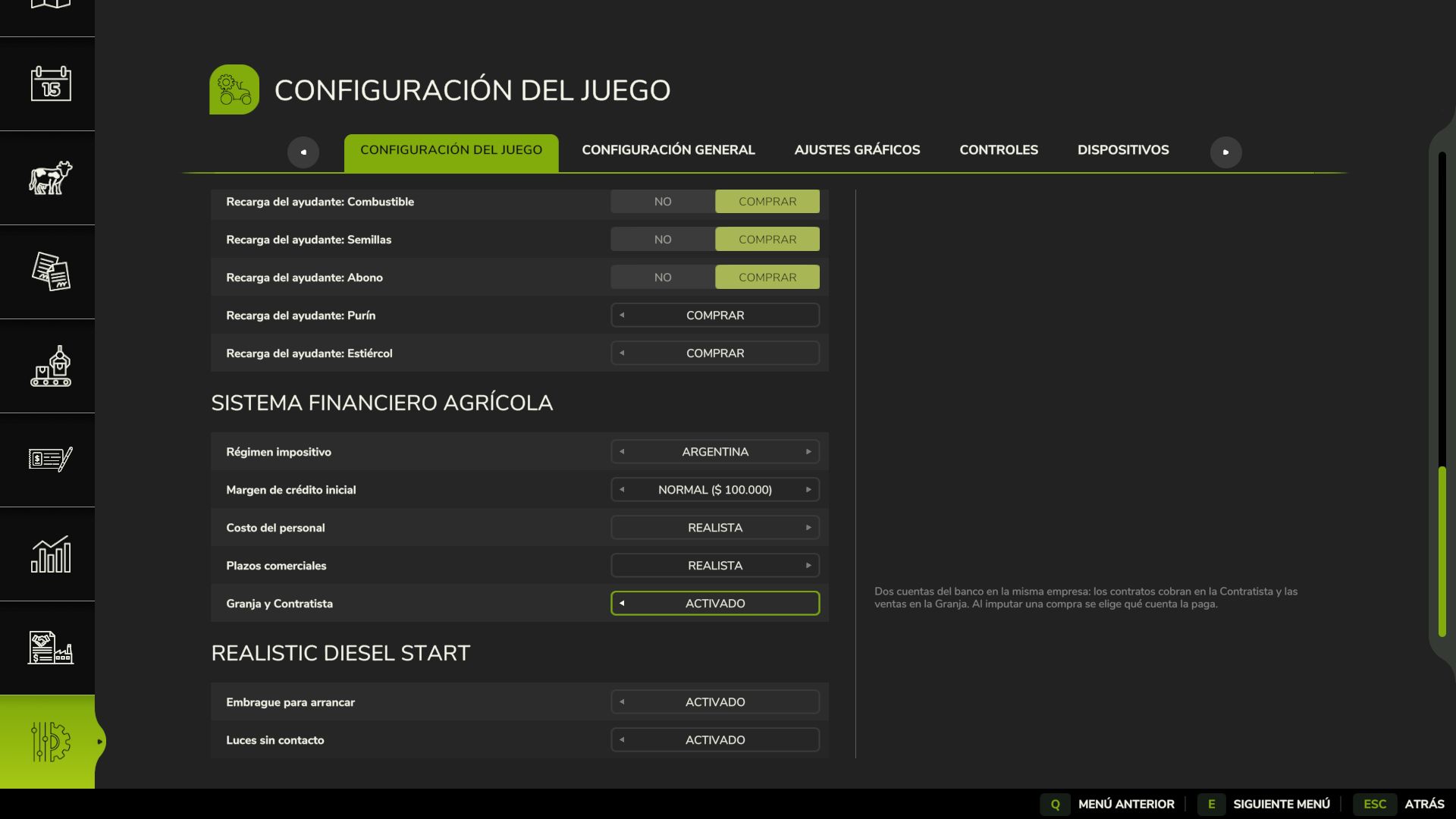 Agricultural Financial System