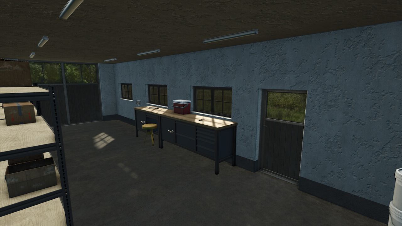 Agricultural Hall With Workshop